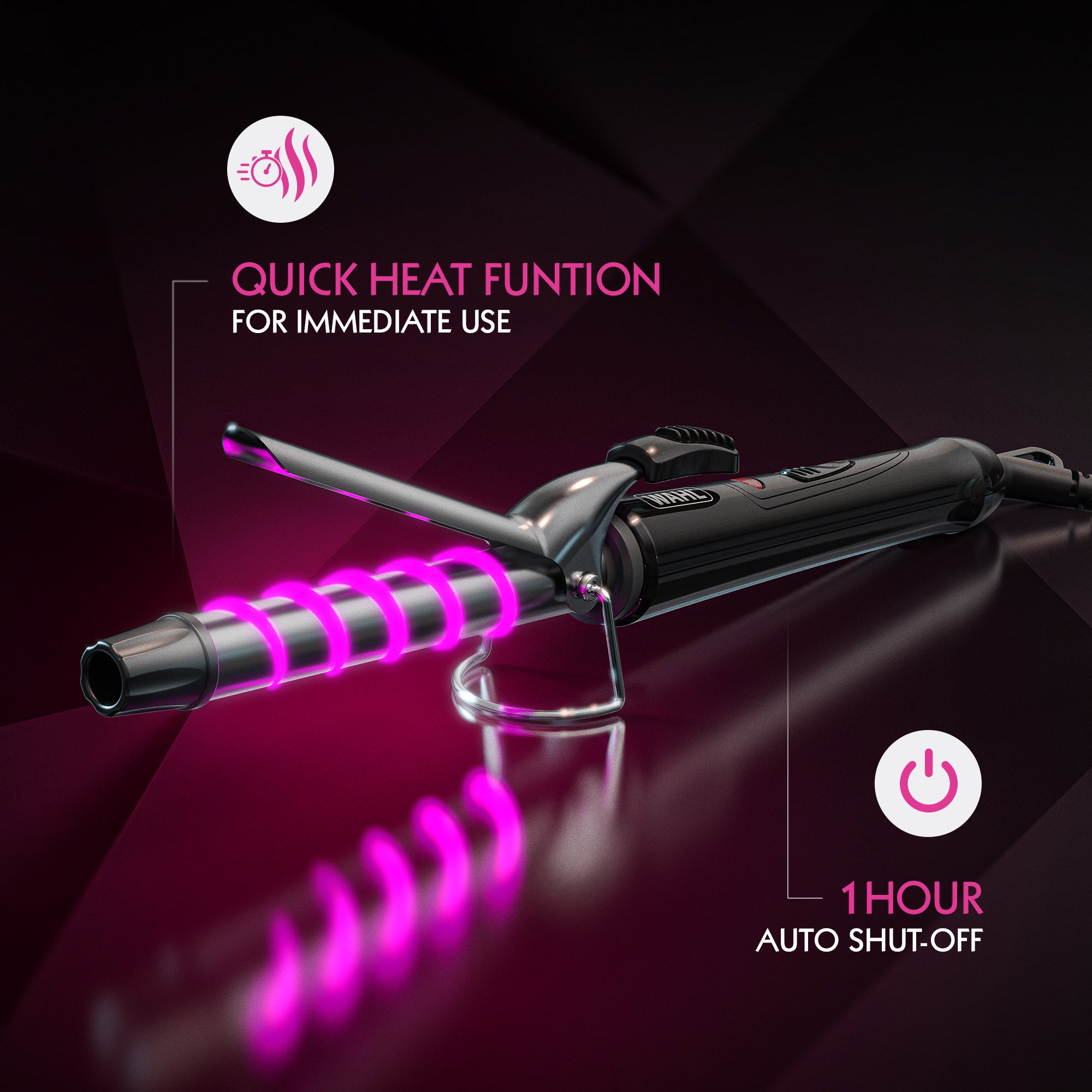 Wahl - Curling Tong Glam Curls 25mm