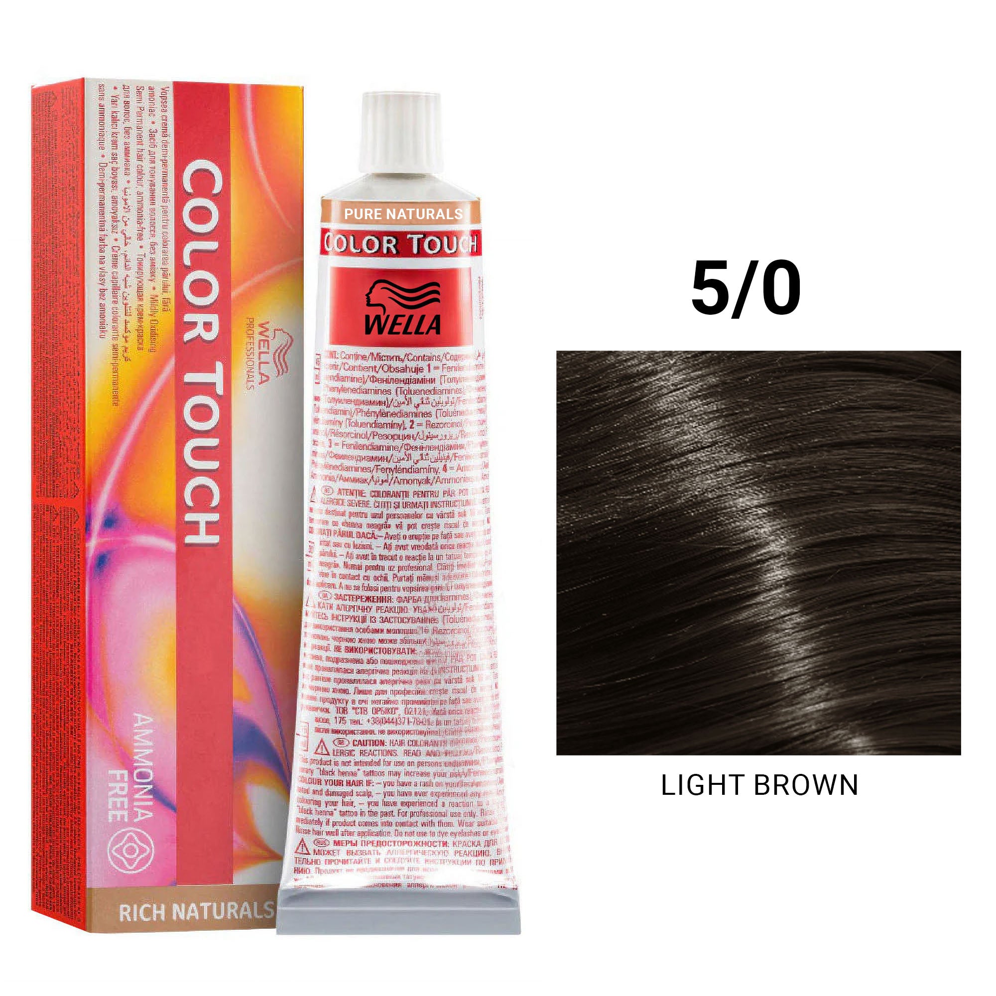 Wella Professionals - Color Touch 5/0 Light Brown 60ml