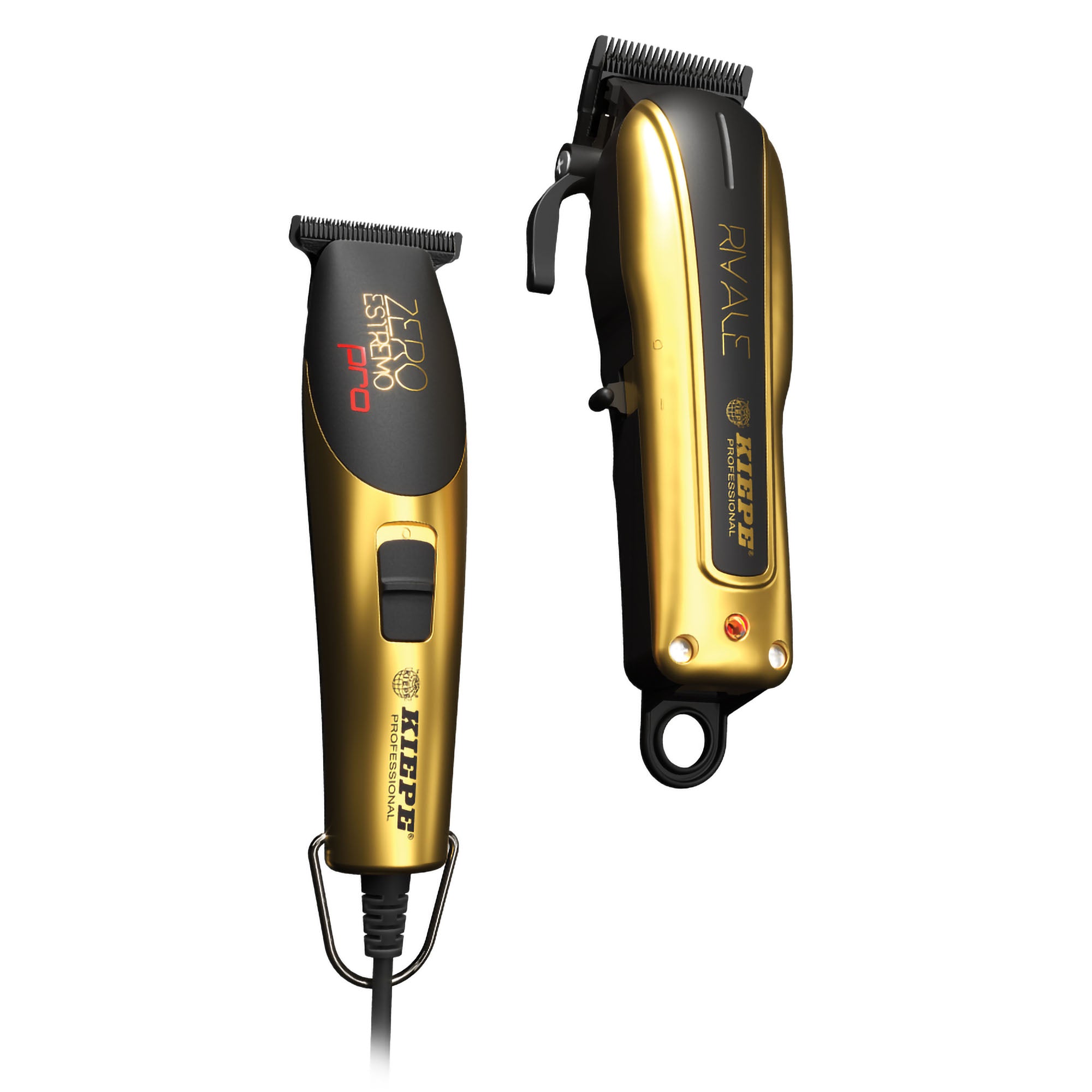 Kiepe - Golden Combo Set Rivale Clipper & Zero Extreme Pro Trimmer