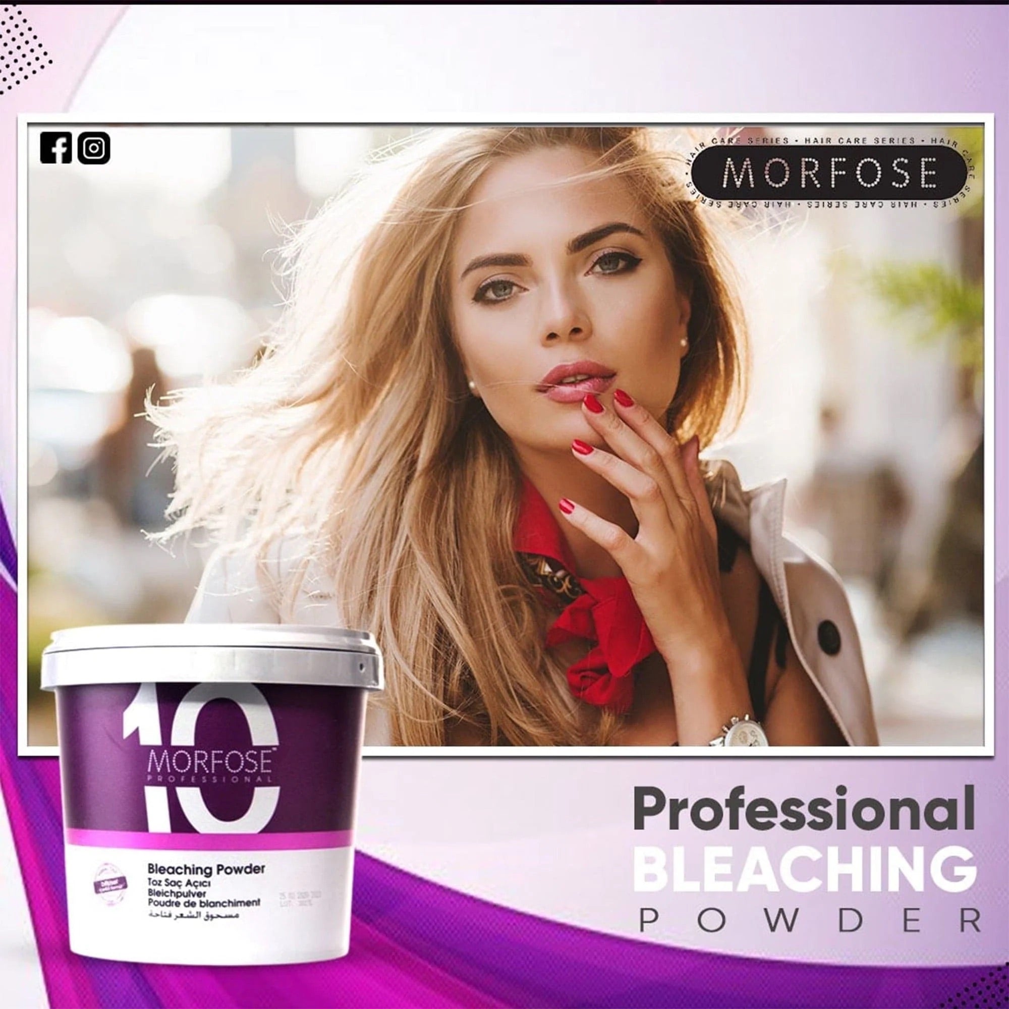 Morfose - 10 Bleaching Powder White 900g