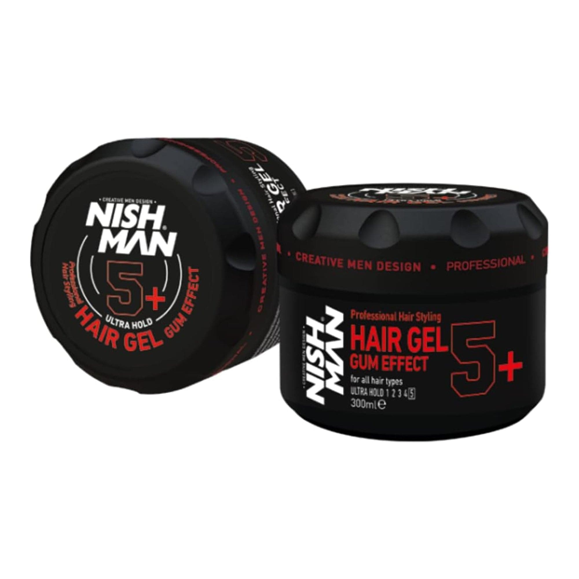 Nishman - Hair Gel Gum Effect 5+ 300ml