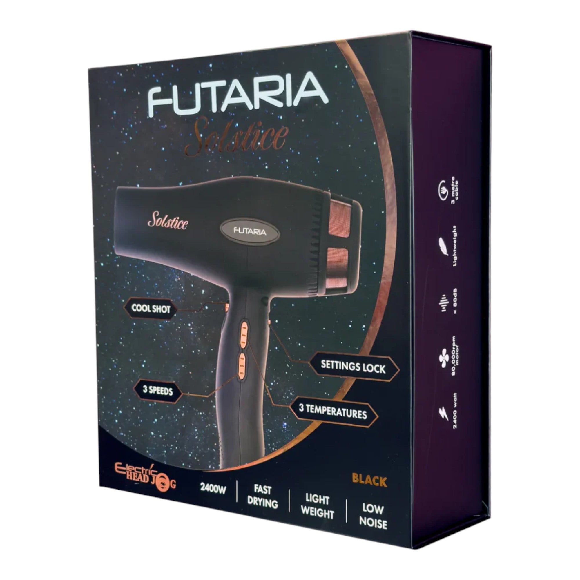 Electric Head Jog - Futaria Hair Dryer Solstice 2400W