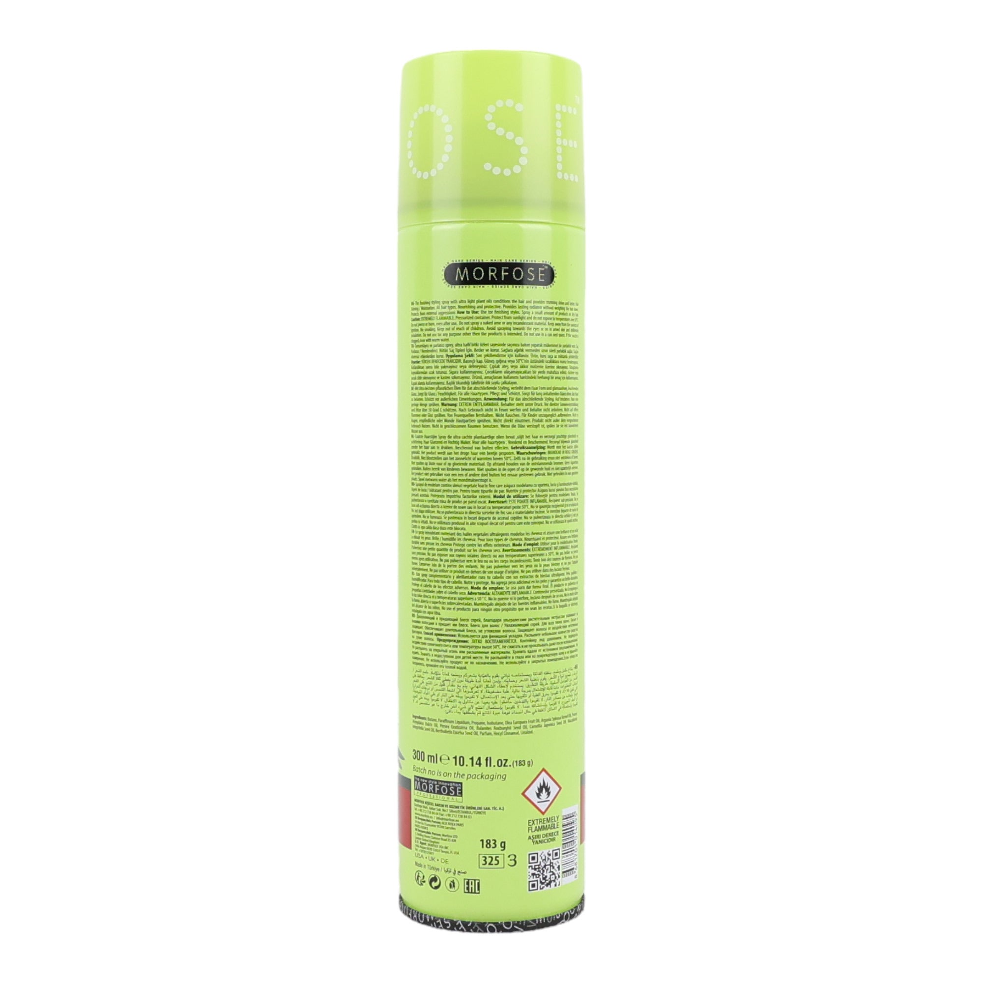 Morfose - Vegan Olive Oil Hair Spray 300ml