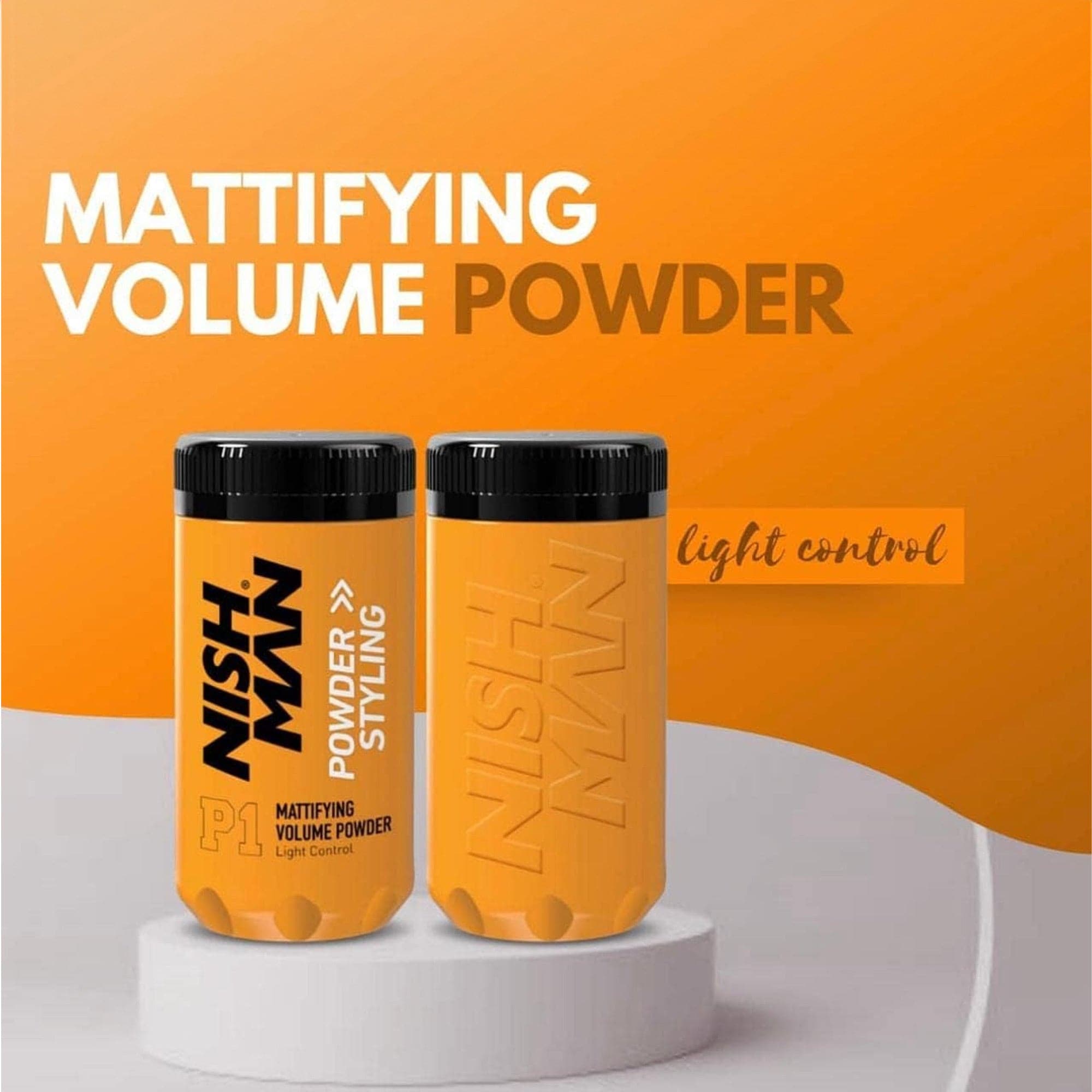 Nishman - Hair Styling Powder Wax P1 Mattifying Volume Light Control 20g