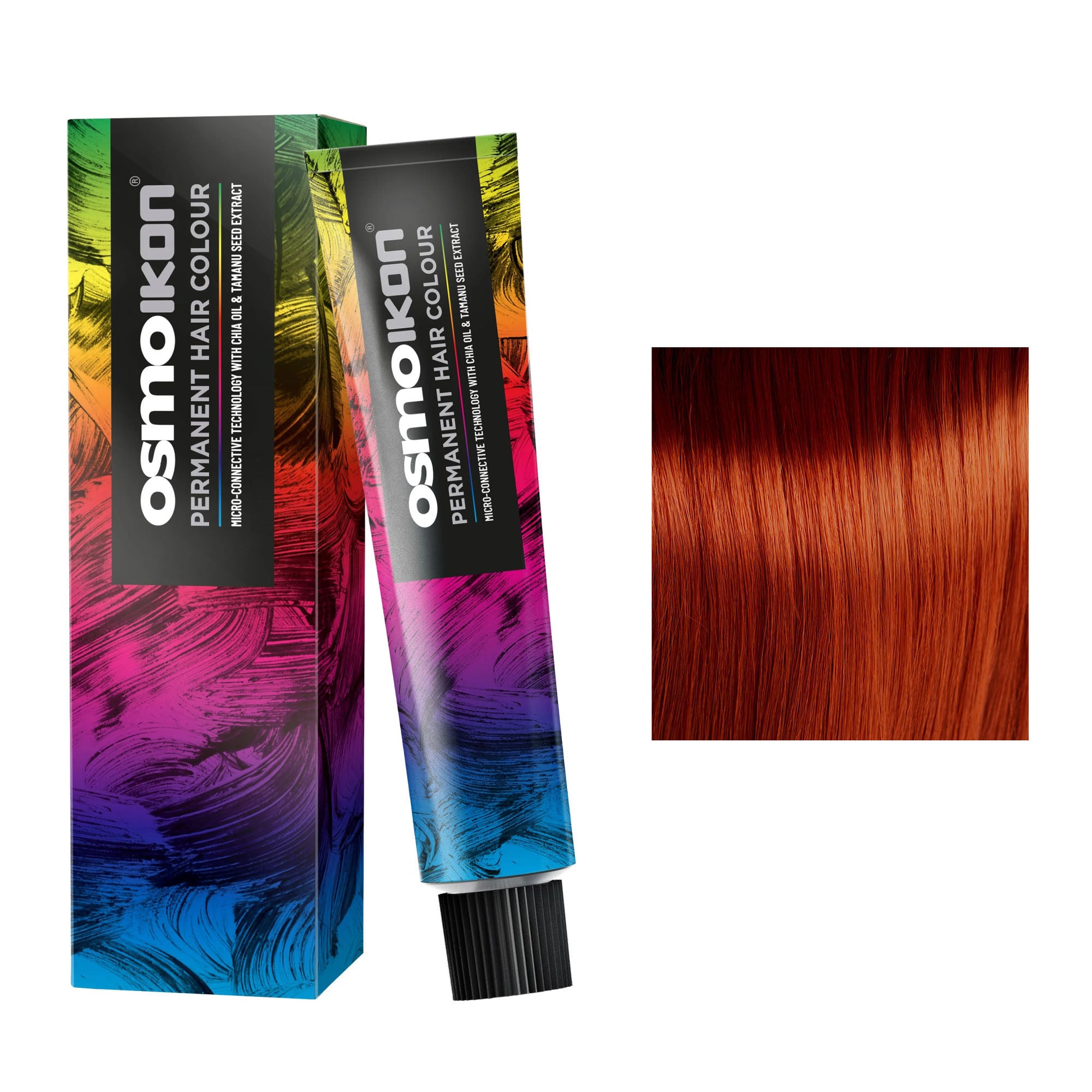 Osmo - Ikon Permanent Hair Colour 7.44 Medium Intense Copper Blonde 100ml