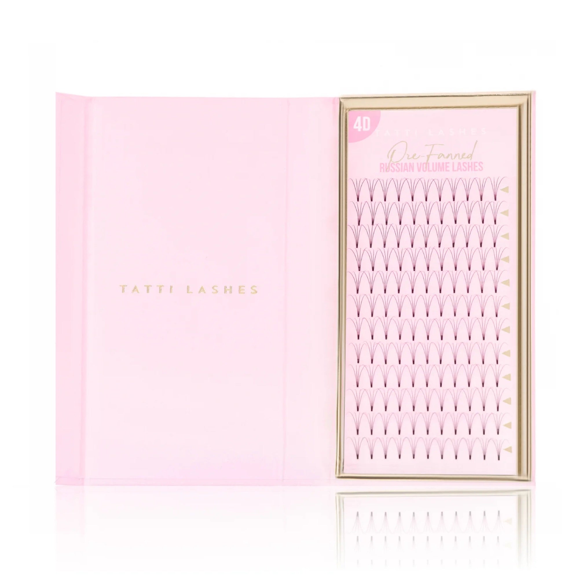 Tatti Lashes - 4D Pre-Fanned Russian Volume Lashes 0.10 C Curl (10-16mm)