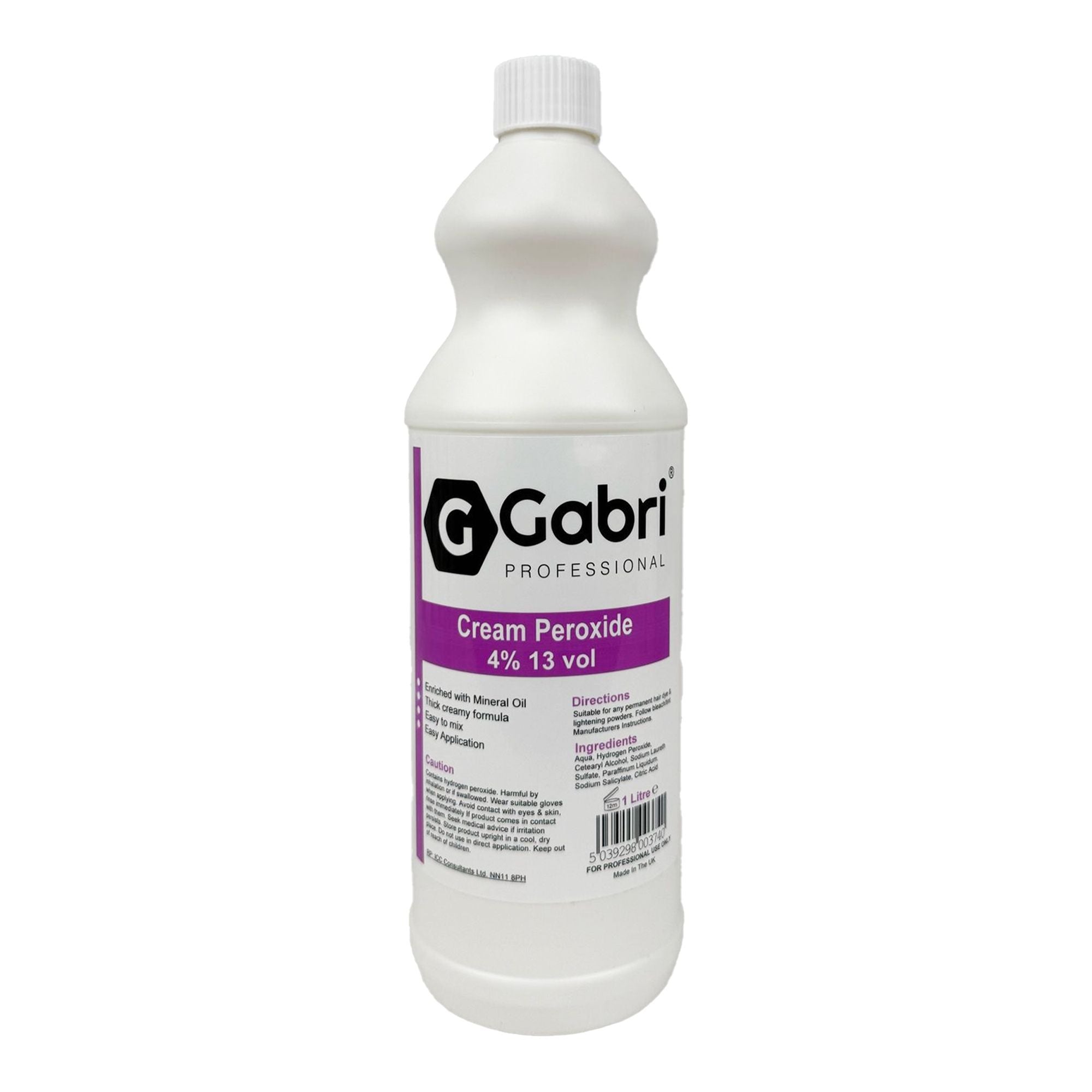 Gabri Professional - Cream Peroxide 4% 13 Vol 1000ml