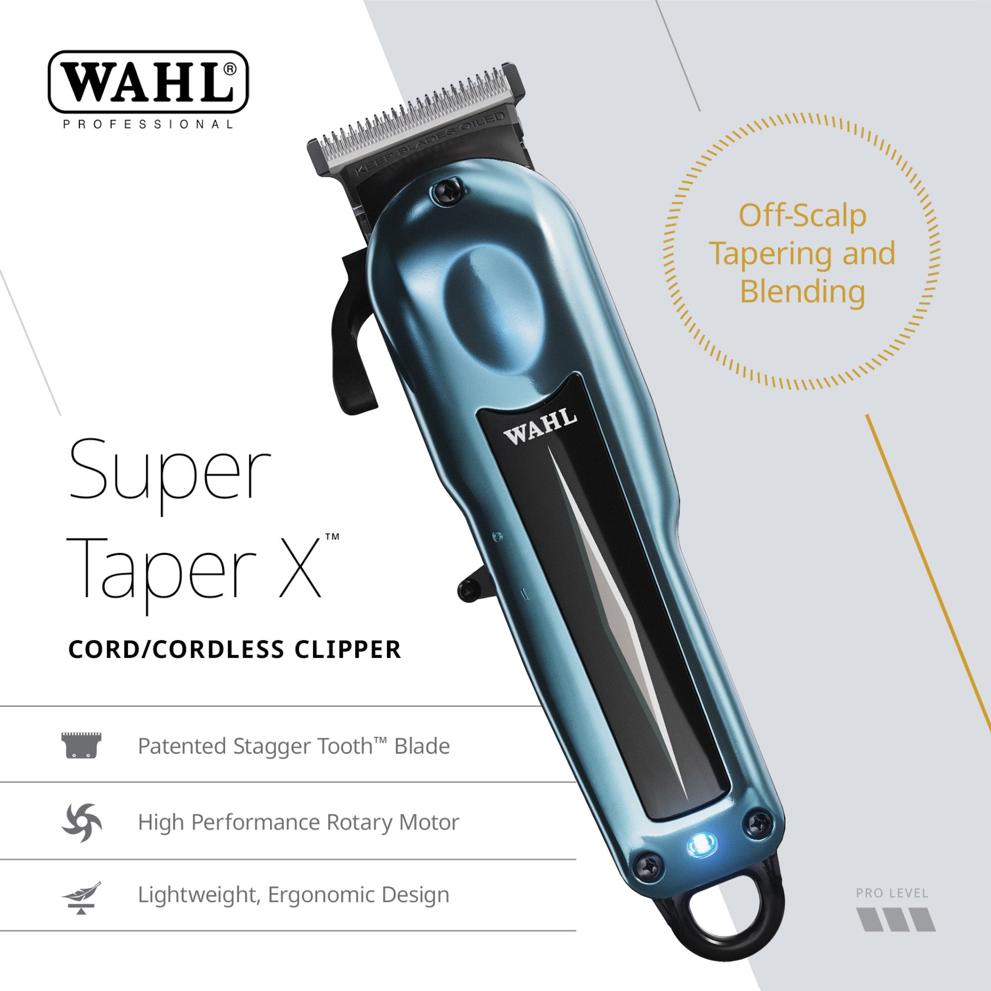 Wahl -  Super Taper X Cordless Clipper
