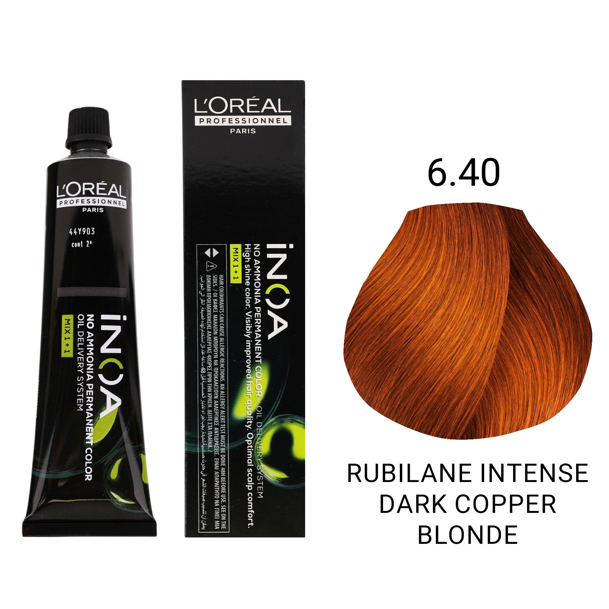 Loreal Professionnel - INOA No Ammonia Permanent Hair Colour Copper Series 60ml