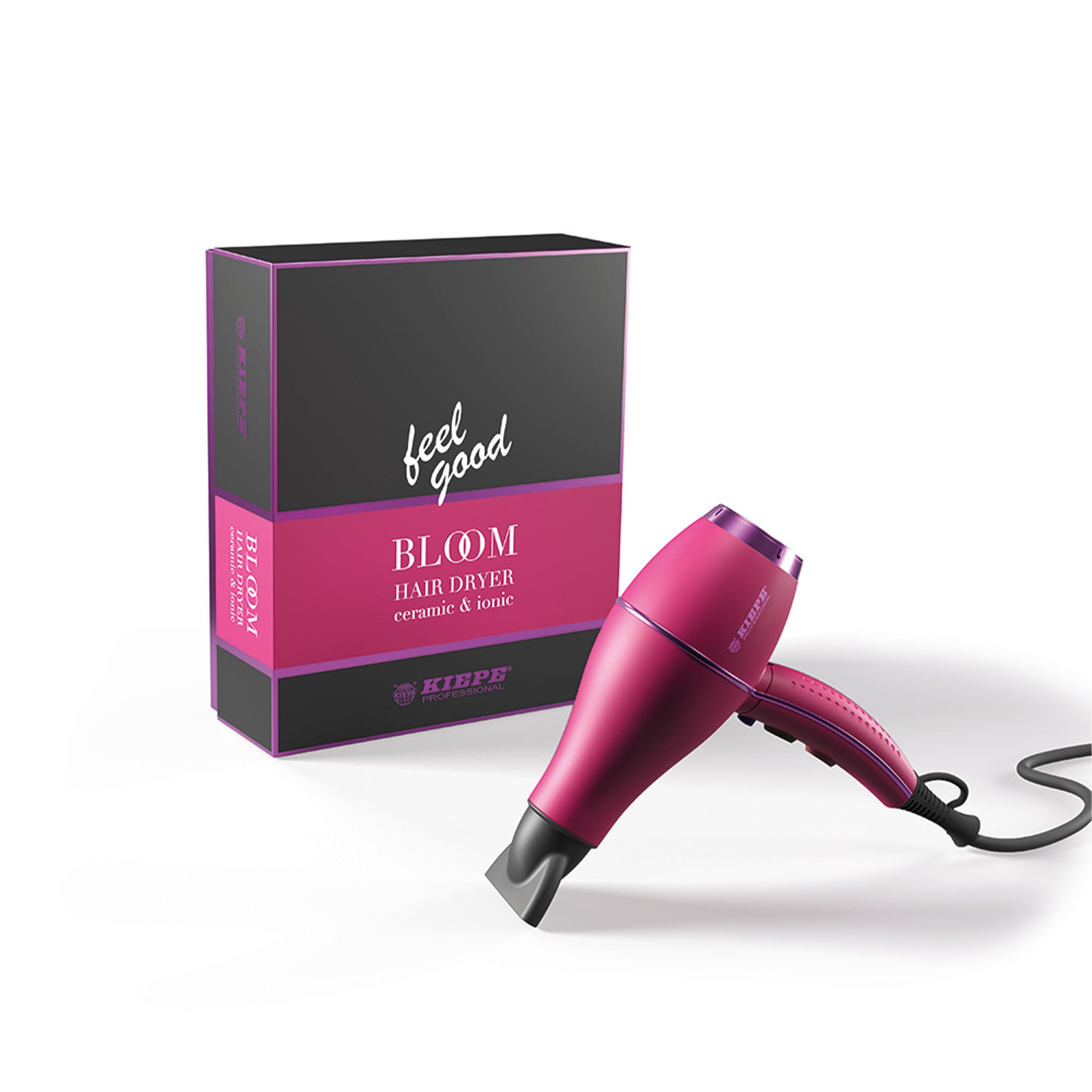 Kiepe - Hair Dryer Bloom Cremic & Ionic 2000W Fuchsia