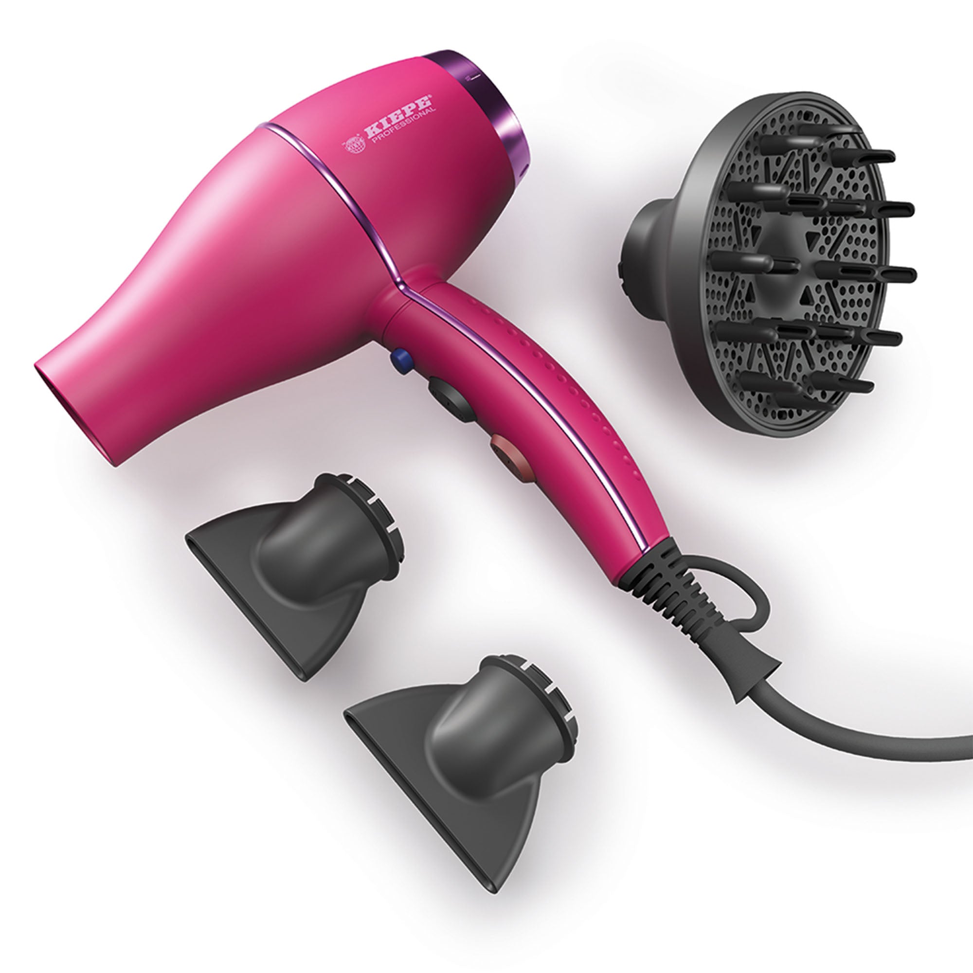 Kiepe - Hair Dryer Bloom Cremic & Ionic 2000W Fuchsia