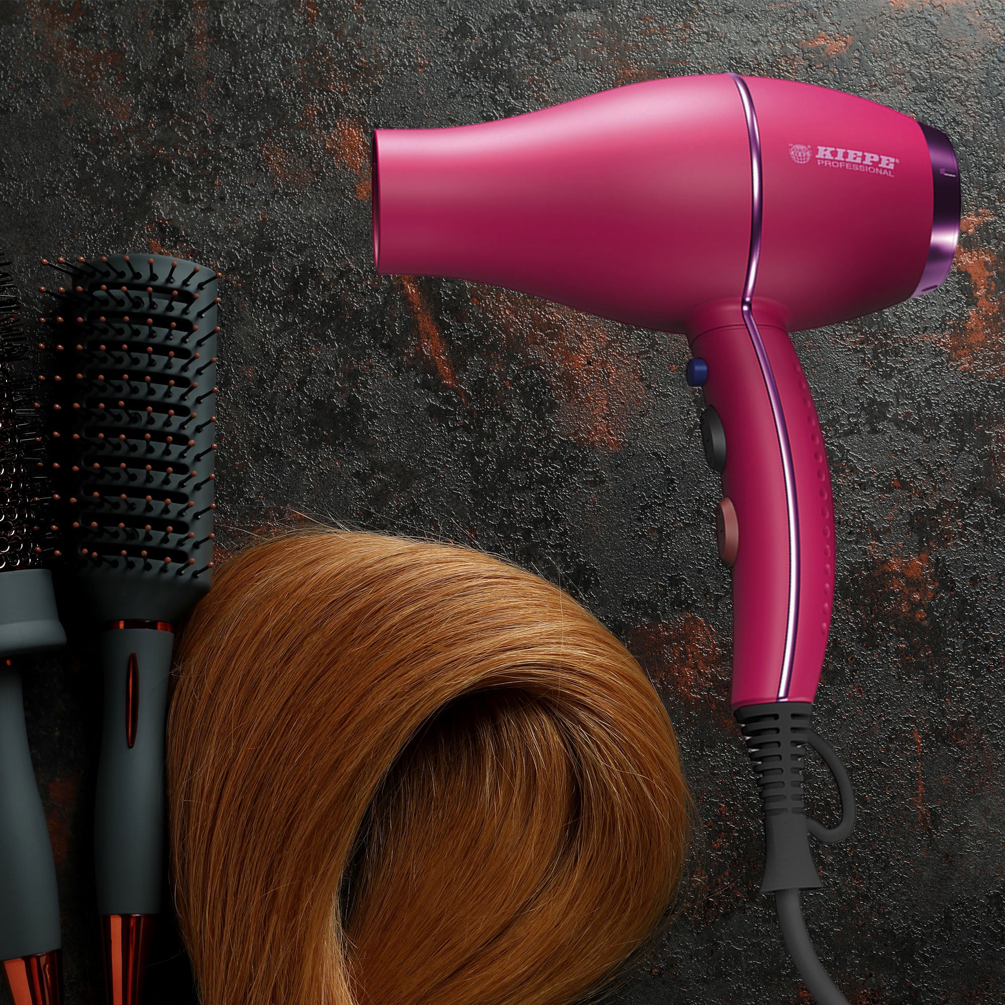 Kiepe - Hair Dryer Bloom Cremic & Ionic 2000W Fuchsia