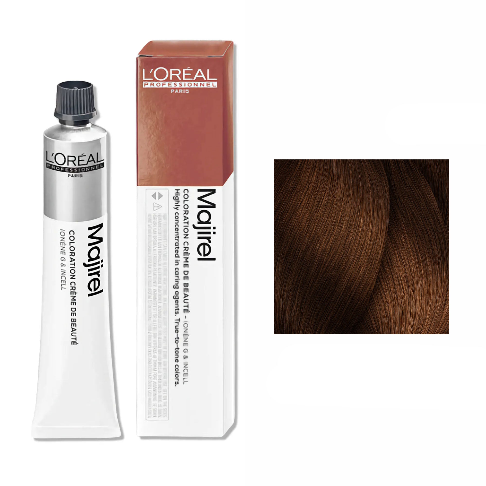 Loreal Professionnel - Majirel Permanent Hair Colour 6.34 Dark Golden Copper Blonde 50ml