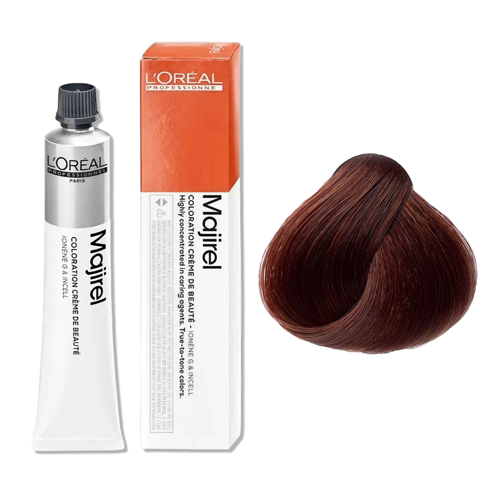 Loreal Professionnel - Majirel Permanent Hair Colour 6.46 Dark Copper Red Blonde 50ml