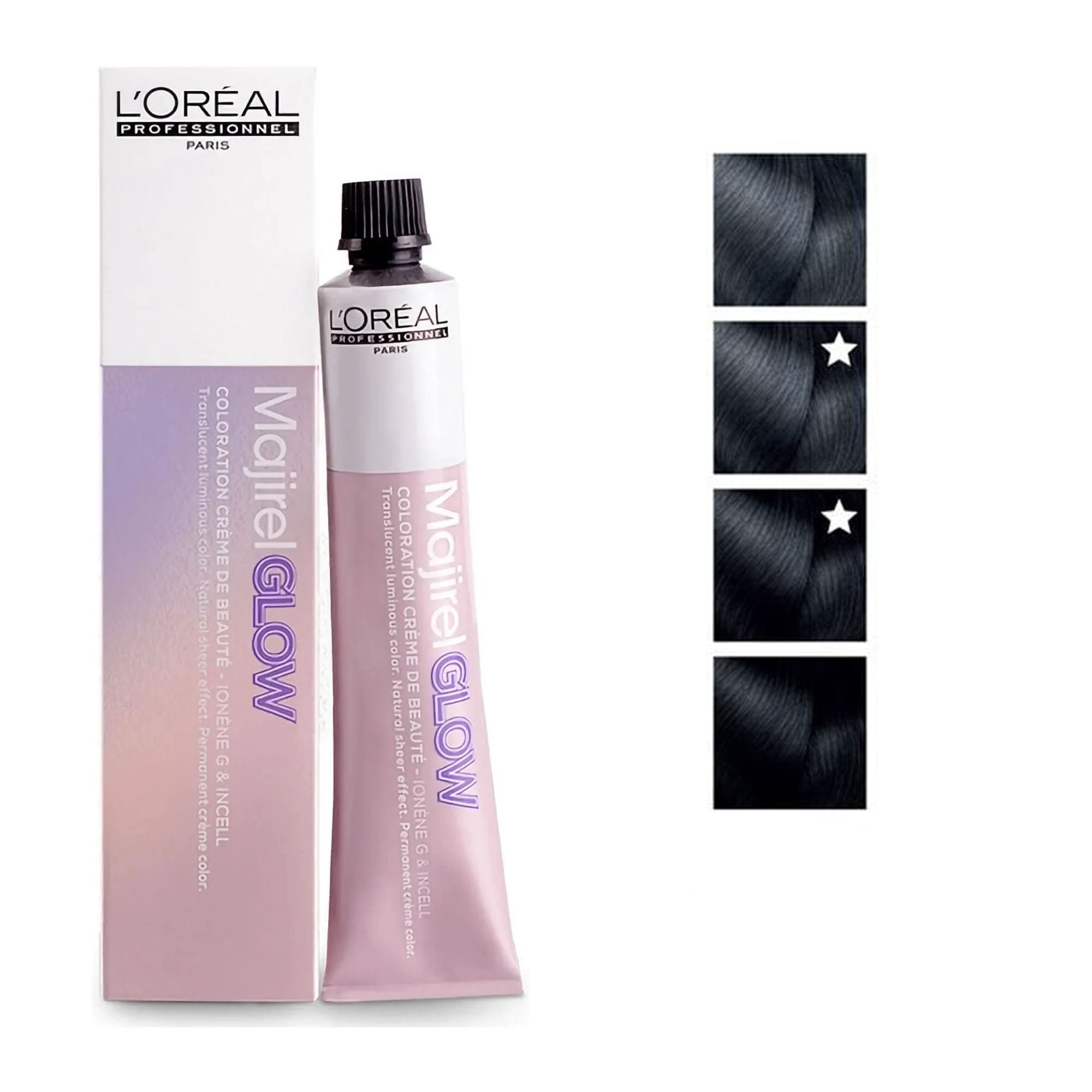 Loreal Professionnel - Majirel Glow Permanent Hair Colour Dark .11 Pollution Ash 50ml