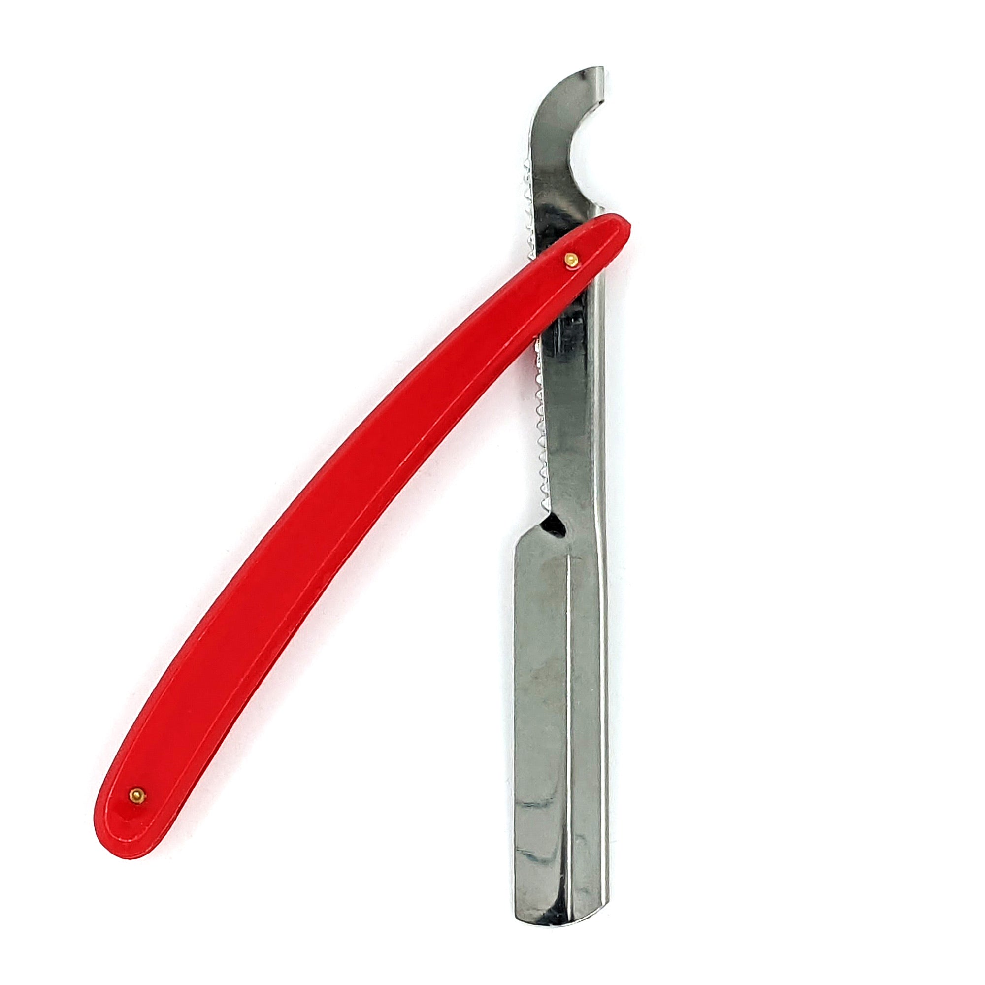 Ali Biyikli - Cut Throat Straight Razor Barber Style Red 22cm