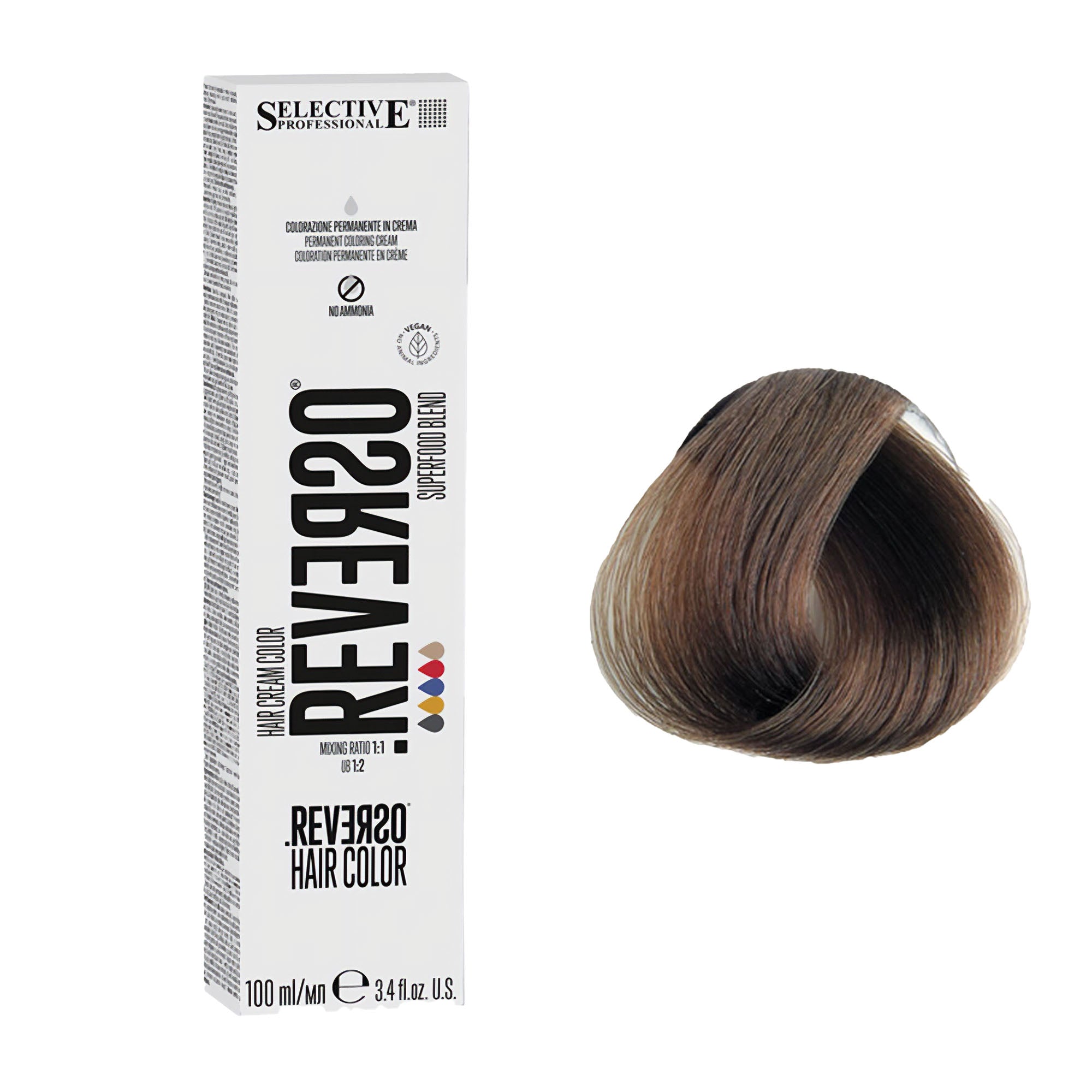 Selective Professional - Reverso Hair Cream Colour Beige Series 100ml