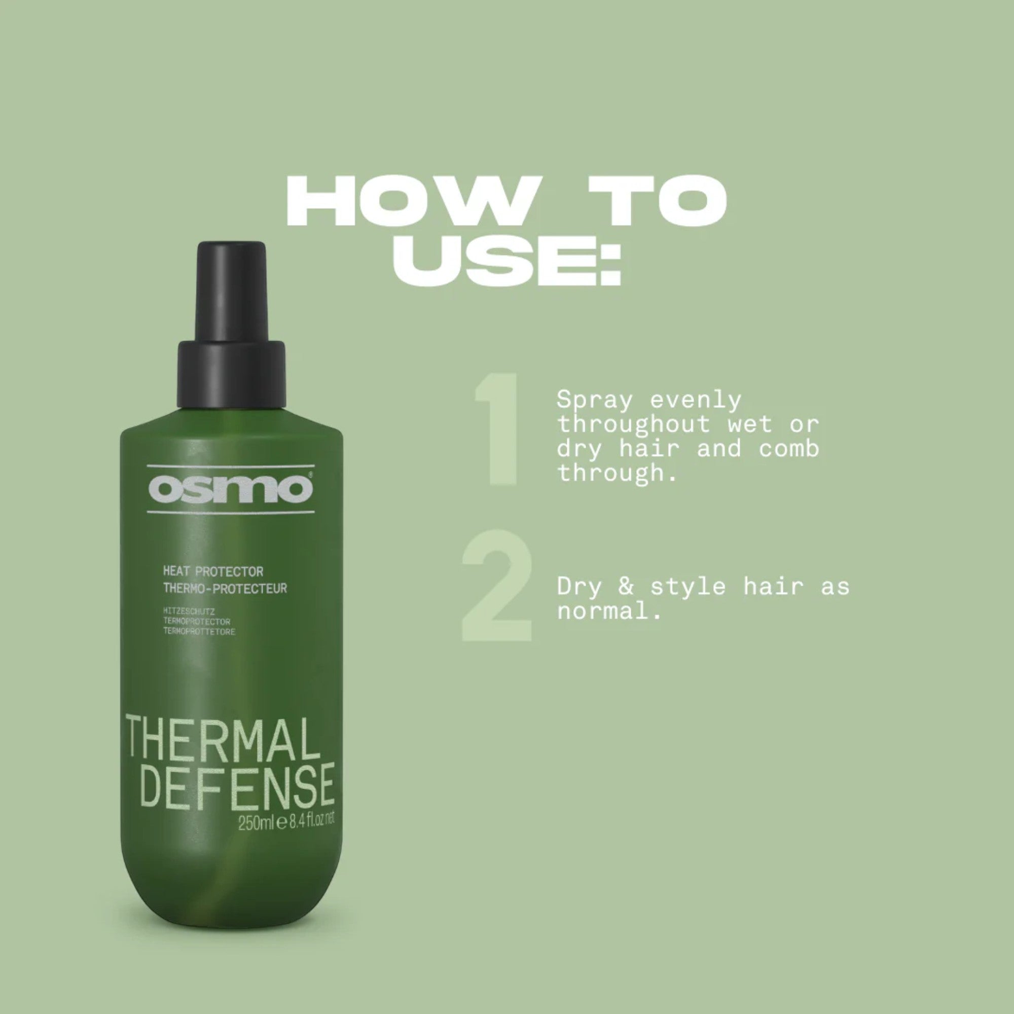 Osmo - Thermal Defense Heat Protectant Spray 250ml