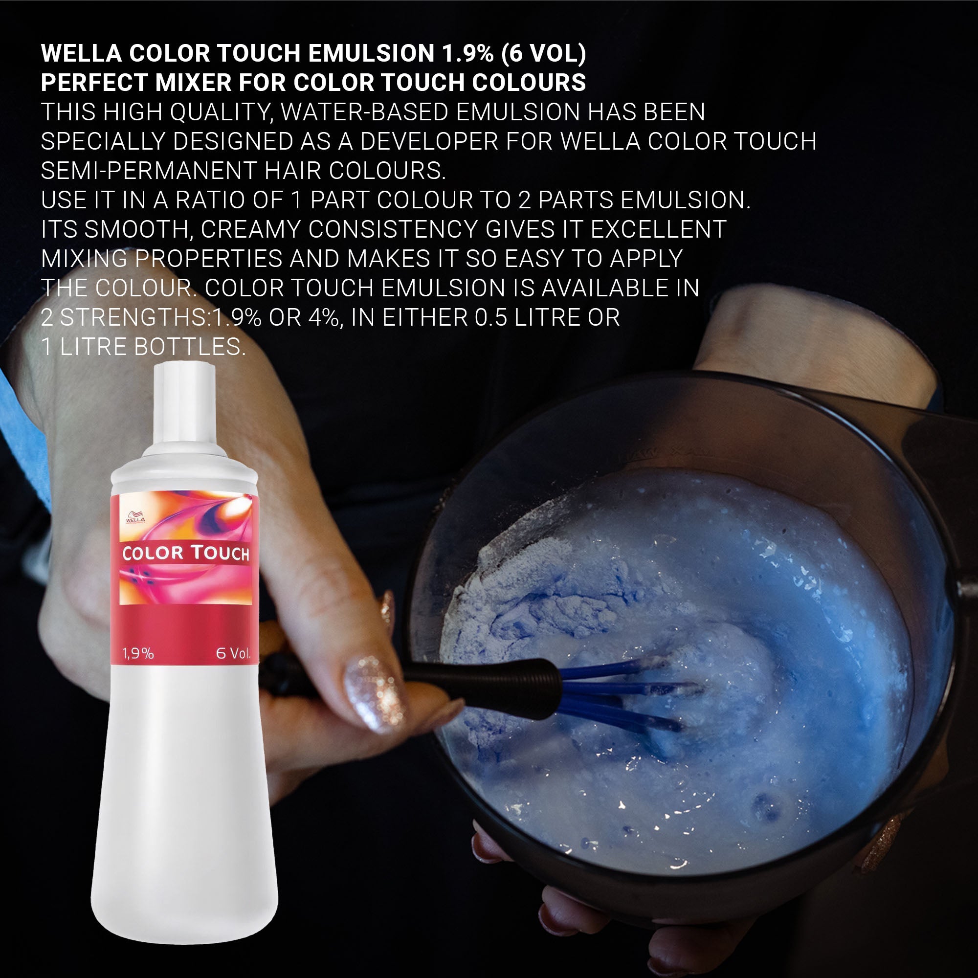 Wella Professionals - Colour Touch Gentle Emulsion 1.9% 6 Vol. 1000ml