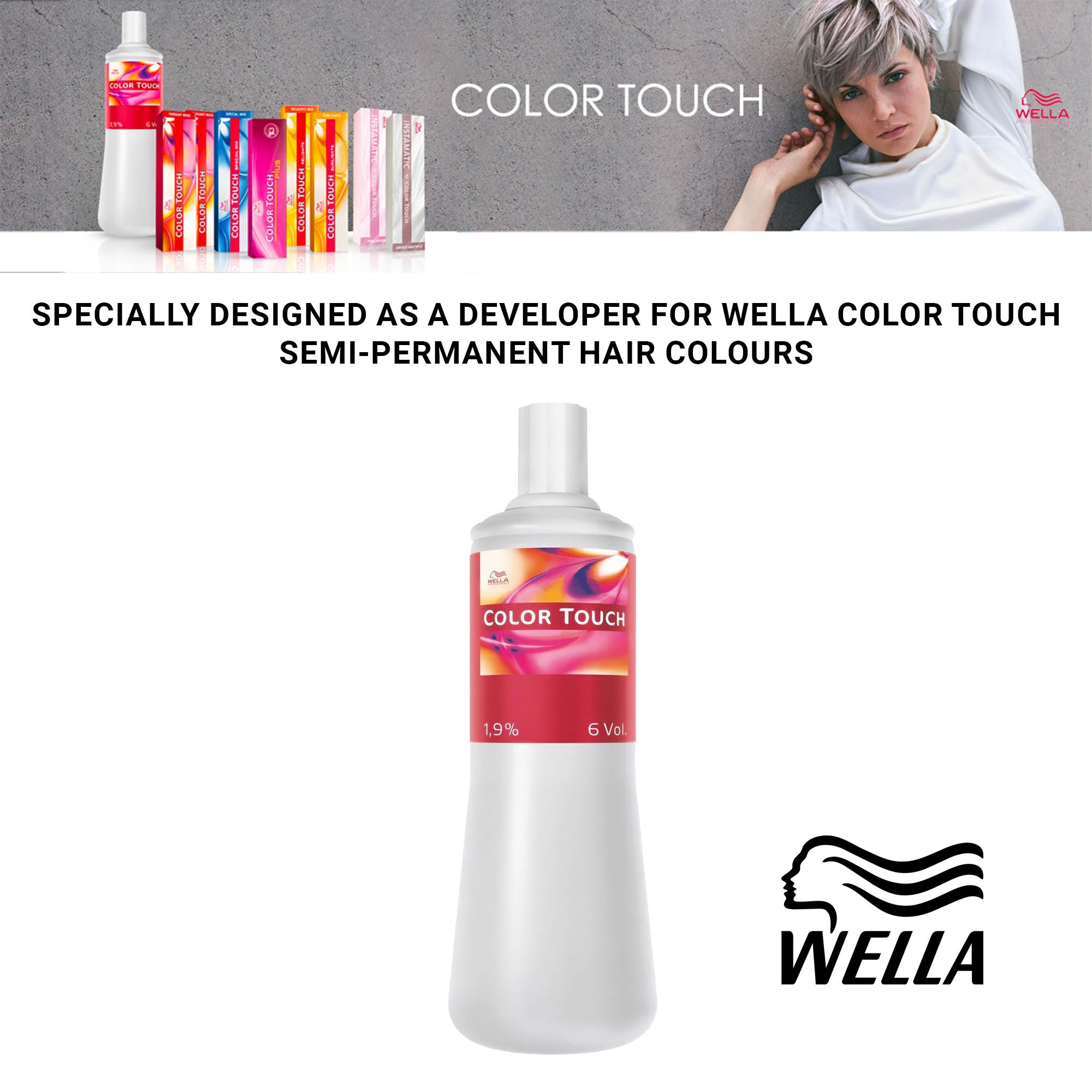 Wella Professionals - Colour Touch Gentle Emulsion 1.9% 6 Vol. 1000ml