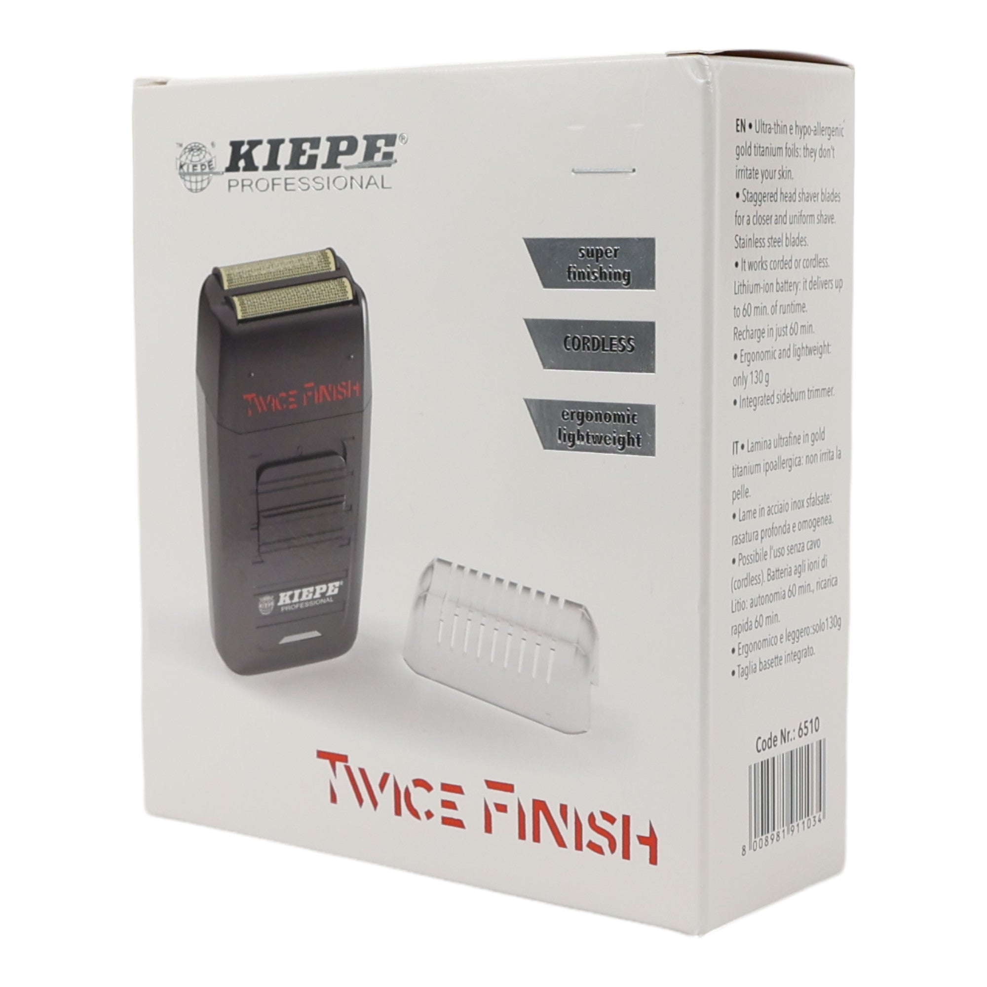 Kiepe - Twice Finish Shaver