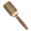 Olivia Garden - Expert Blowout Straight Wavy Bristles Gold & Brown 50mm