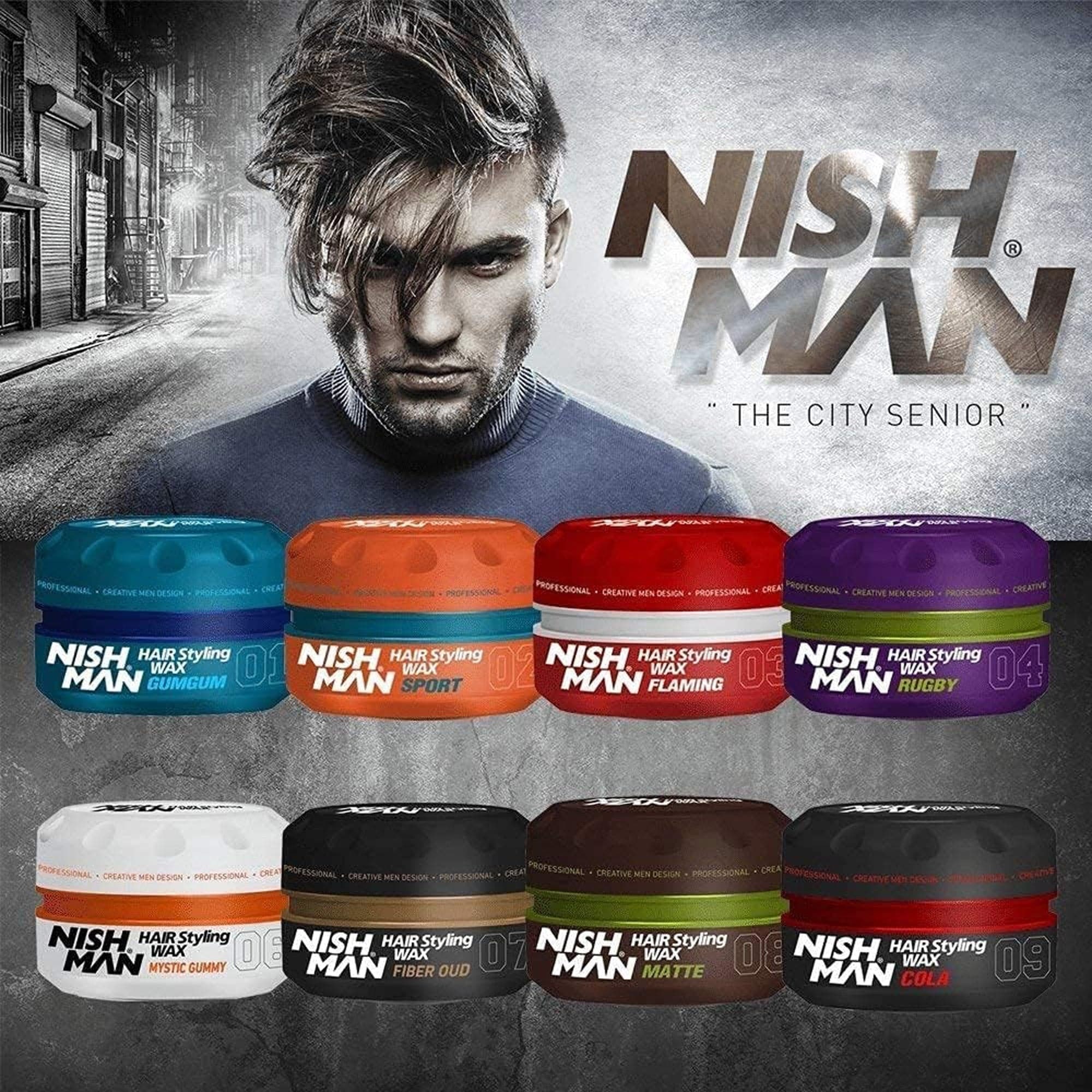 Nishman - Hair Styling Wax No.02 Sport 150ml