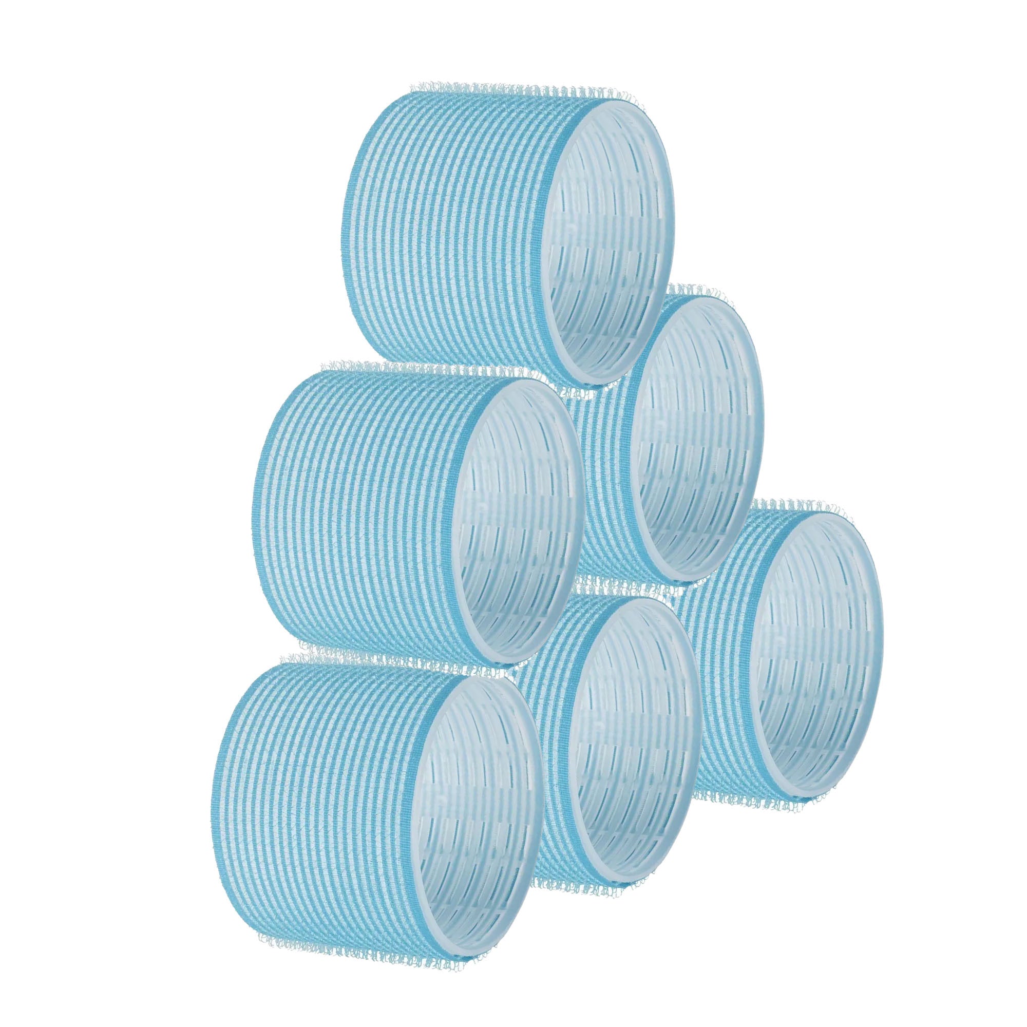 Hair Tools - Cling Rollers Light Blue 56mm 6pcs