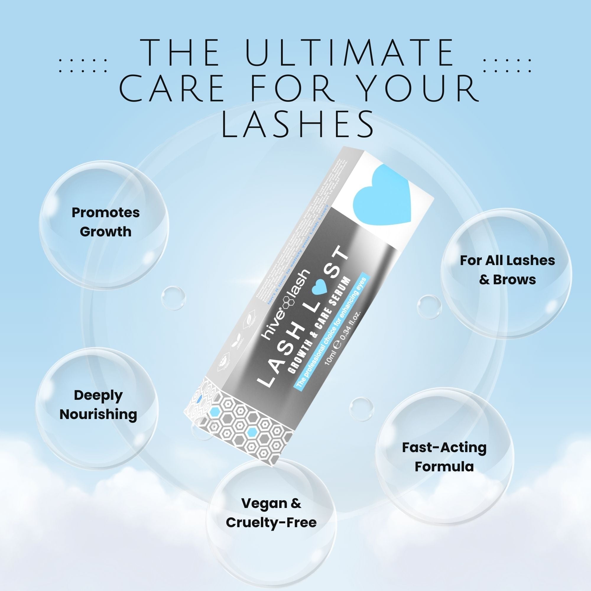 Hive - Lash Lust Growth & Care Serum 10ml