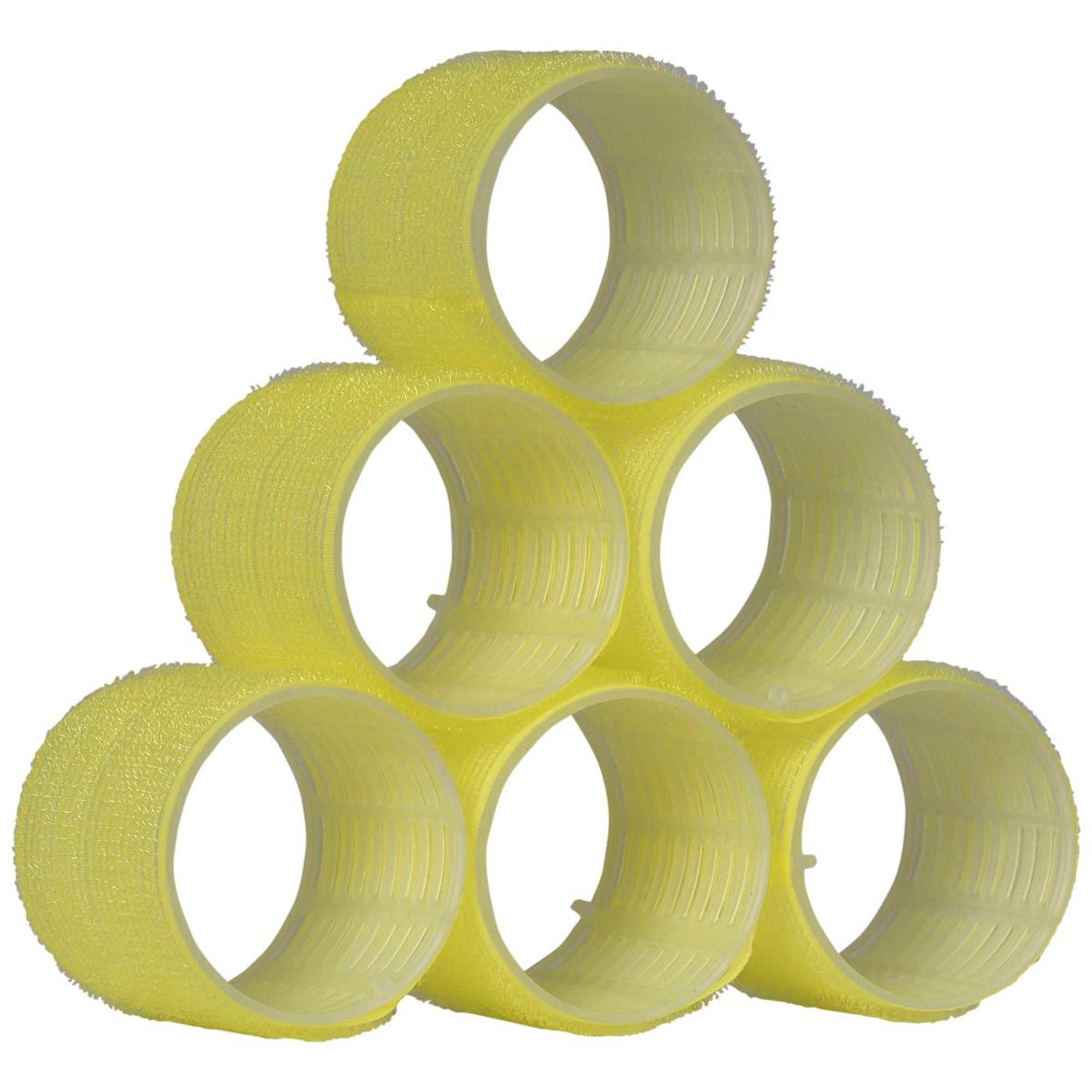 Hair Tools - Cling Rollers Yellow 66mm 6pcs