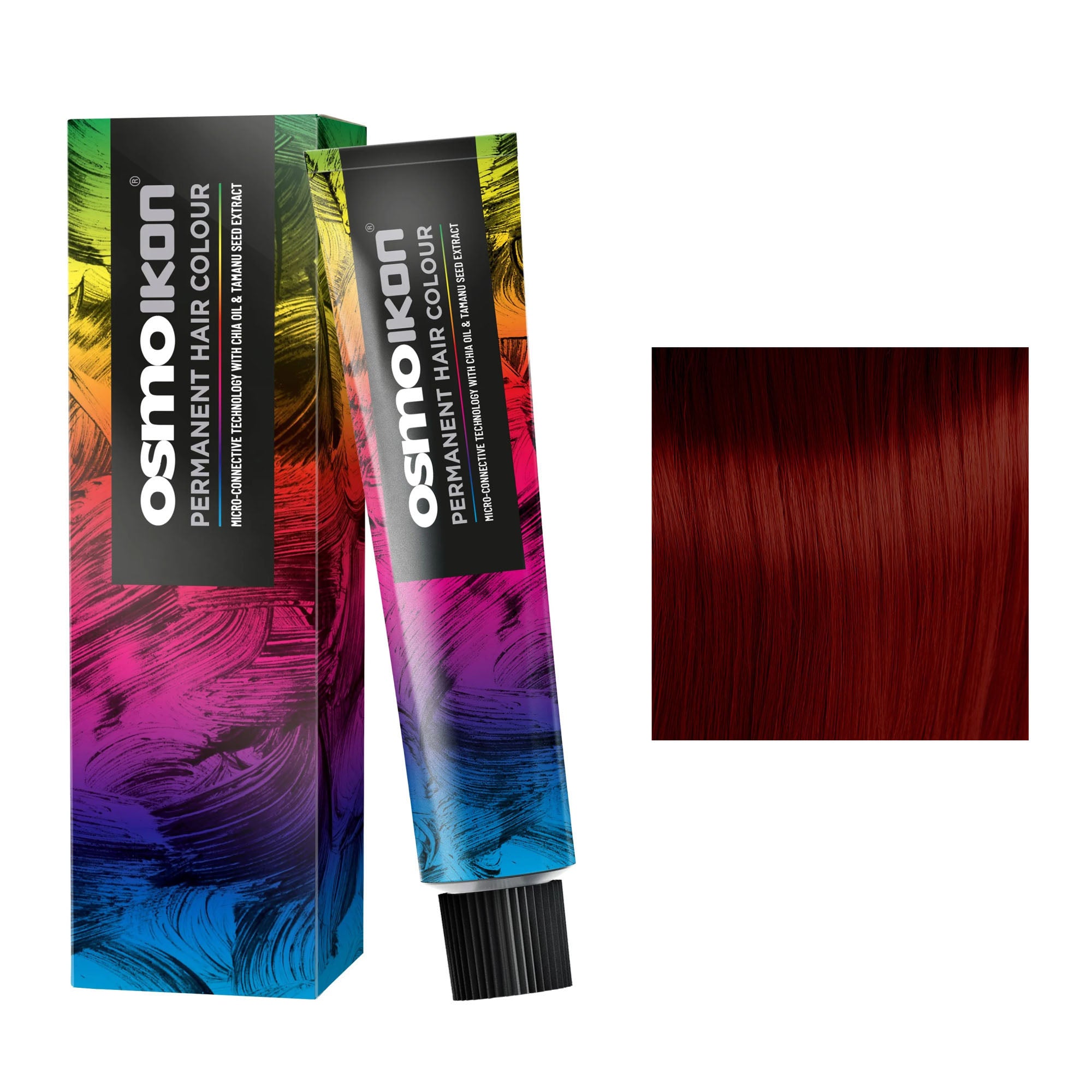 Osmo - Ikon Permanent Hair Colour 5.66 Light Intense Red Brown 100ml