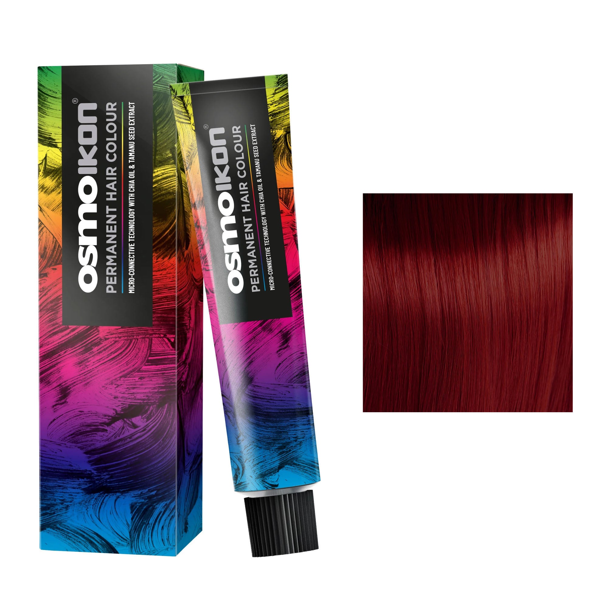 Osmo - Ikon Permanent Hair Colour Absolute Red Series 100ml