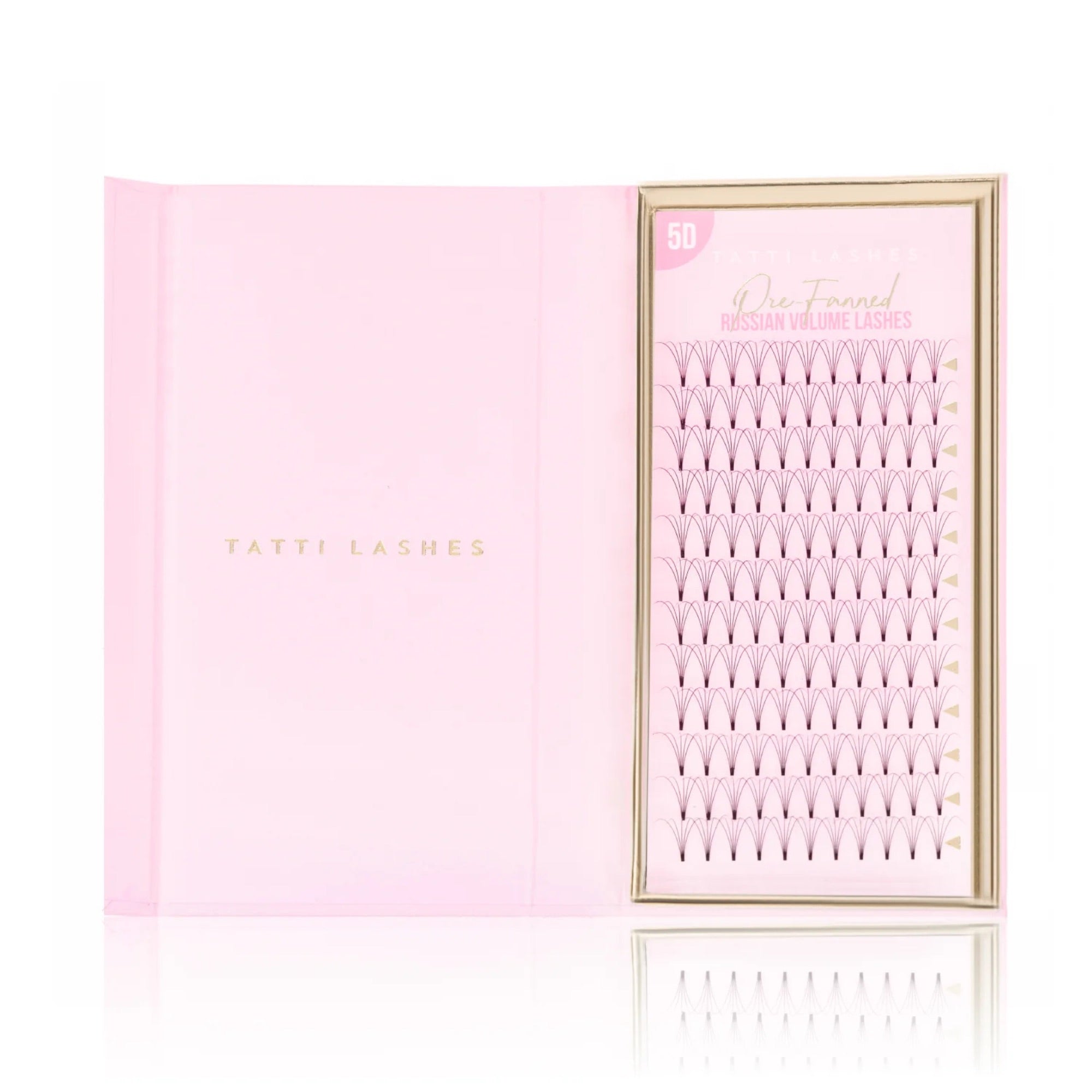 Tatti Lashes - 5D Pre-Fanned Russian Volume Lashes 0.10 C Curl (10-16mm)