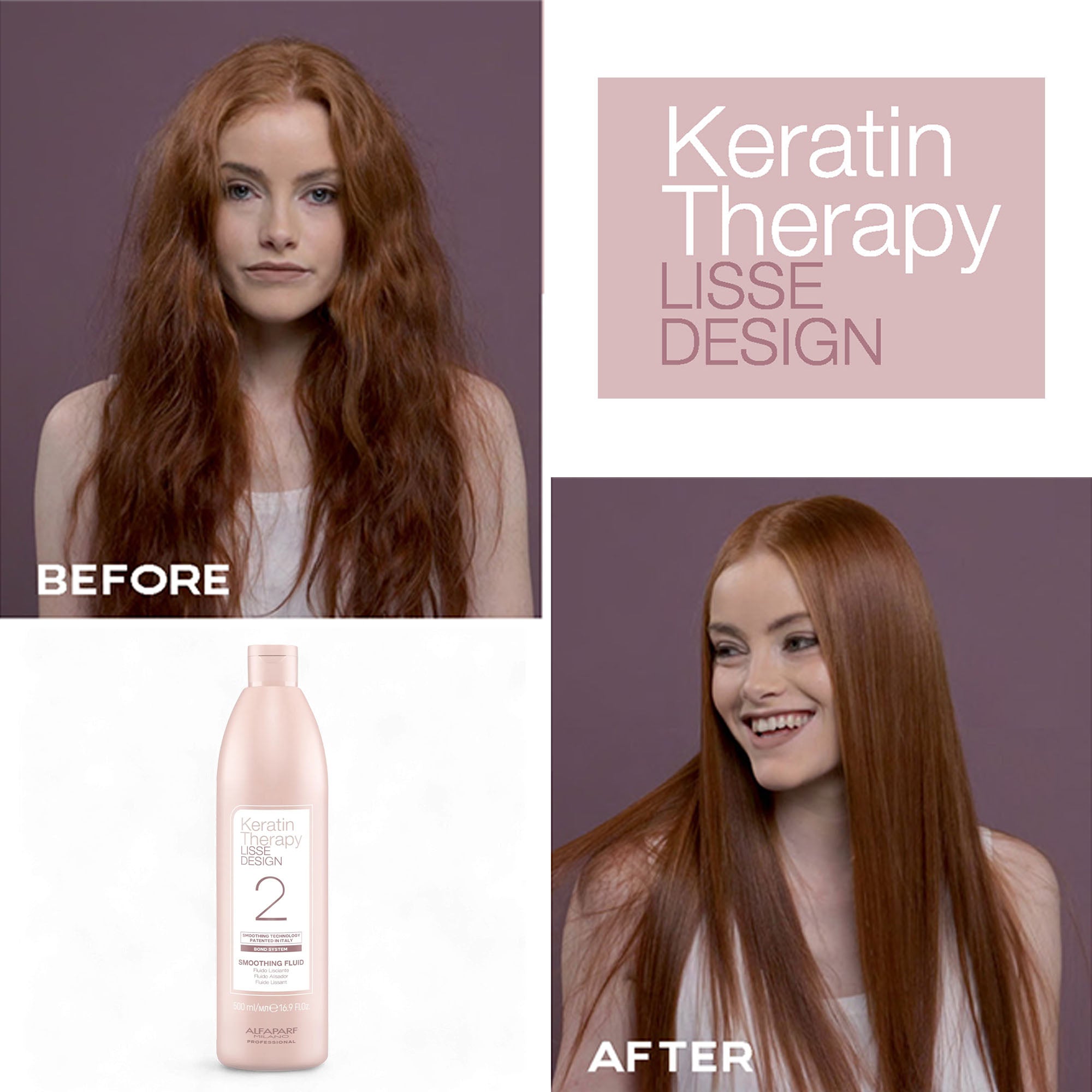 Alfaparf -  Keratin Therapy Lisse Design 2 Smoothing Fluid 500ml