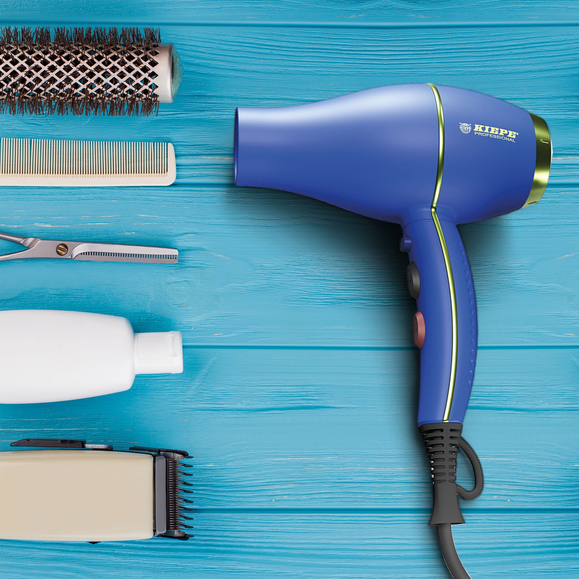 Kiepe - Hair Dryer Bloom Cremic & Ionic 2000W Marine Blue