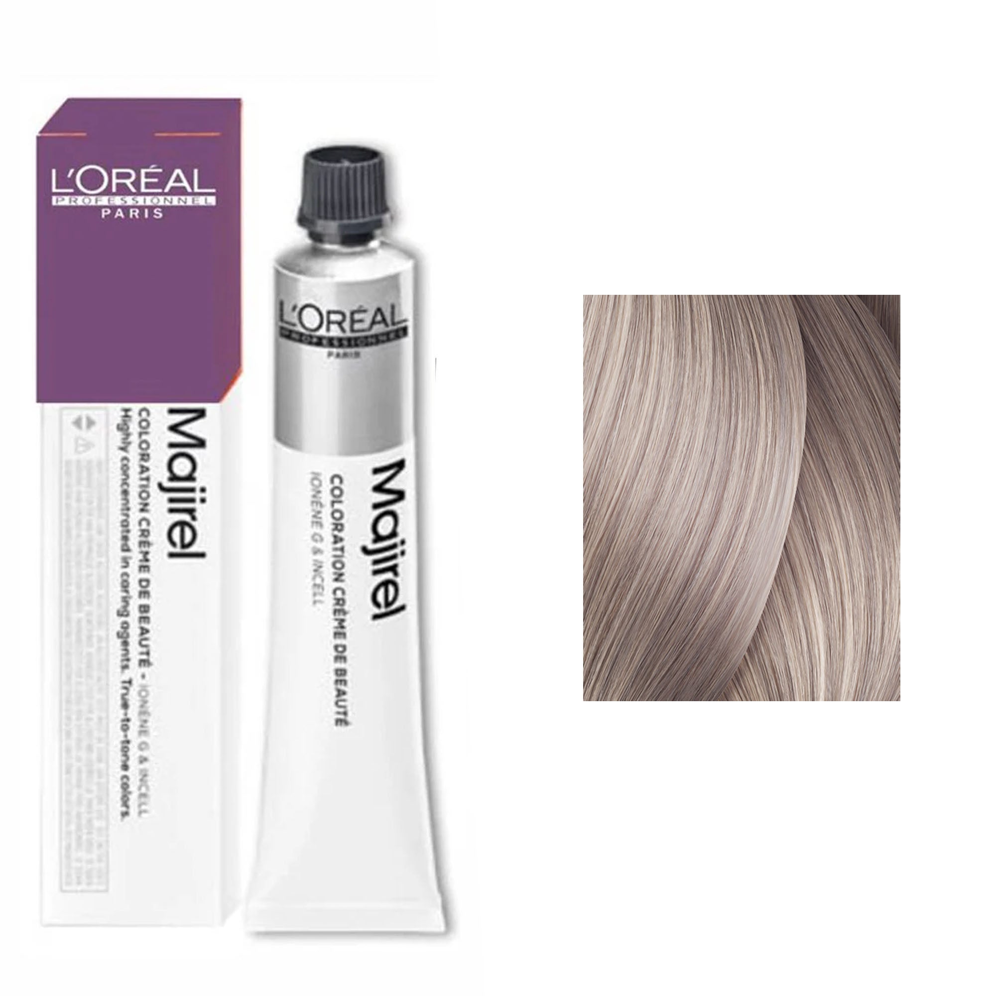 Loreal Professionnel - Majirel Permanent Hair Colour 10.21 Lightest Iridescent Ash Blonde 50ml