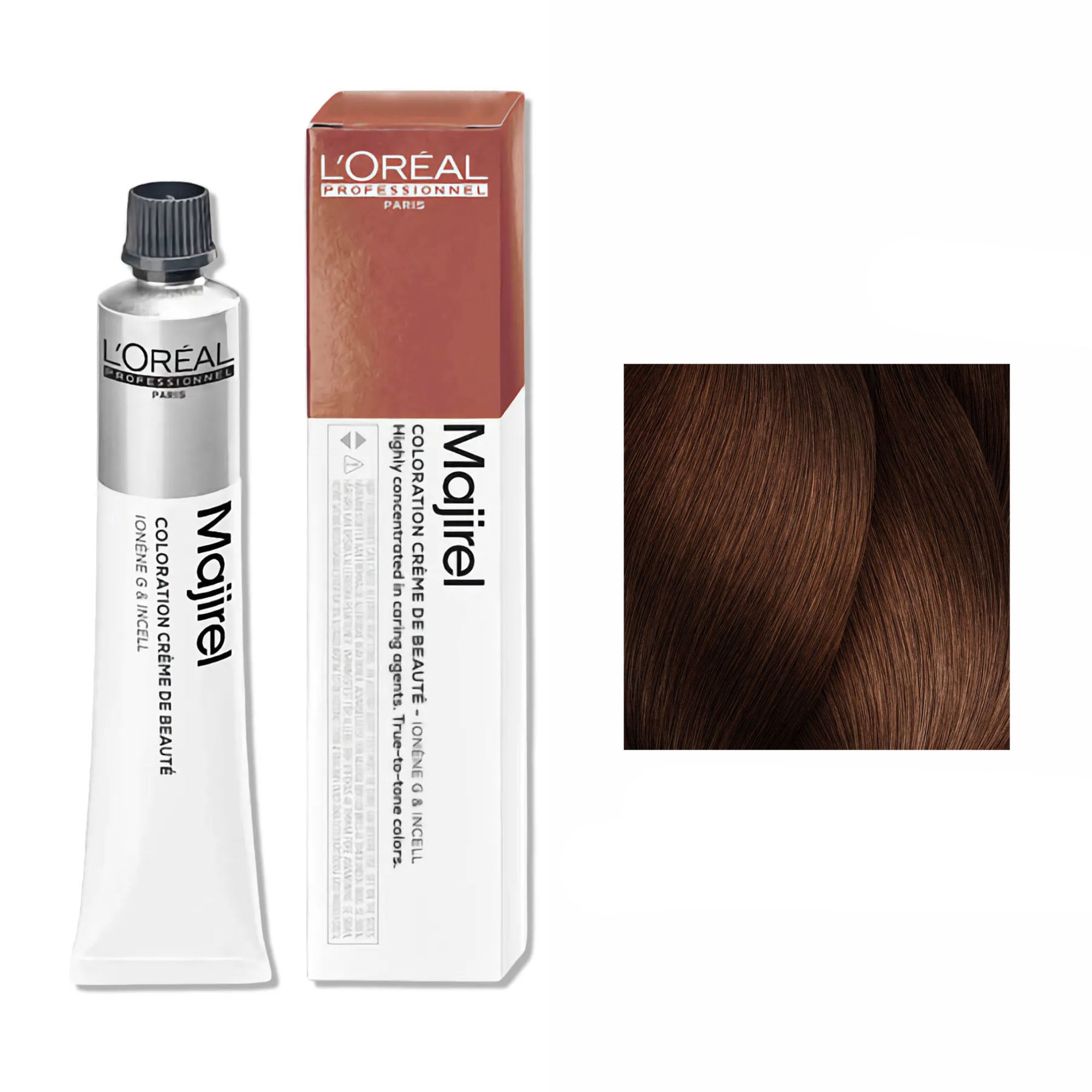 Loreal Professionnel - Majirel Permanent Hair Colour 6.35 Dark Golden Mahogany Blonde 50ml