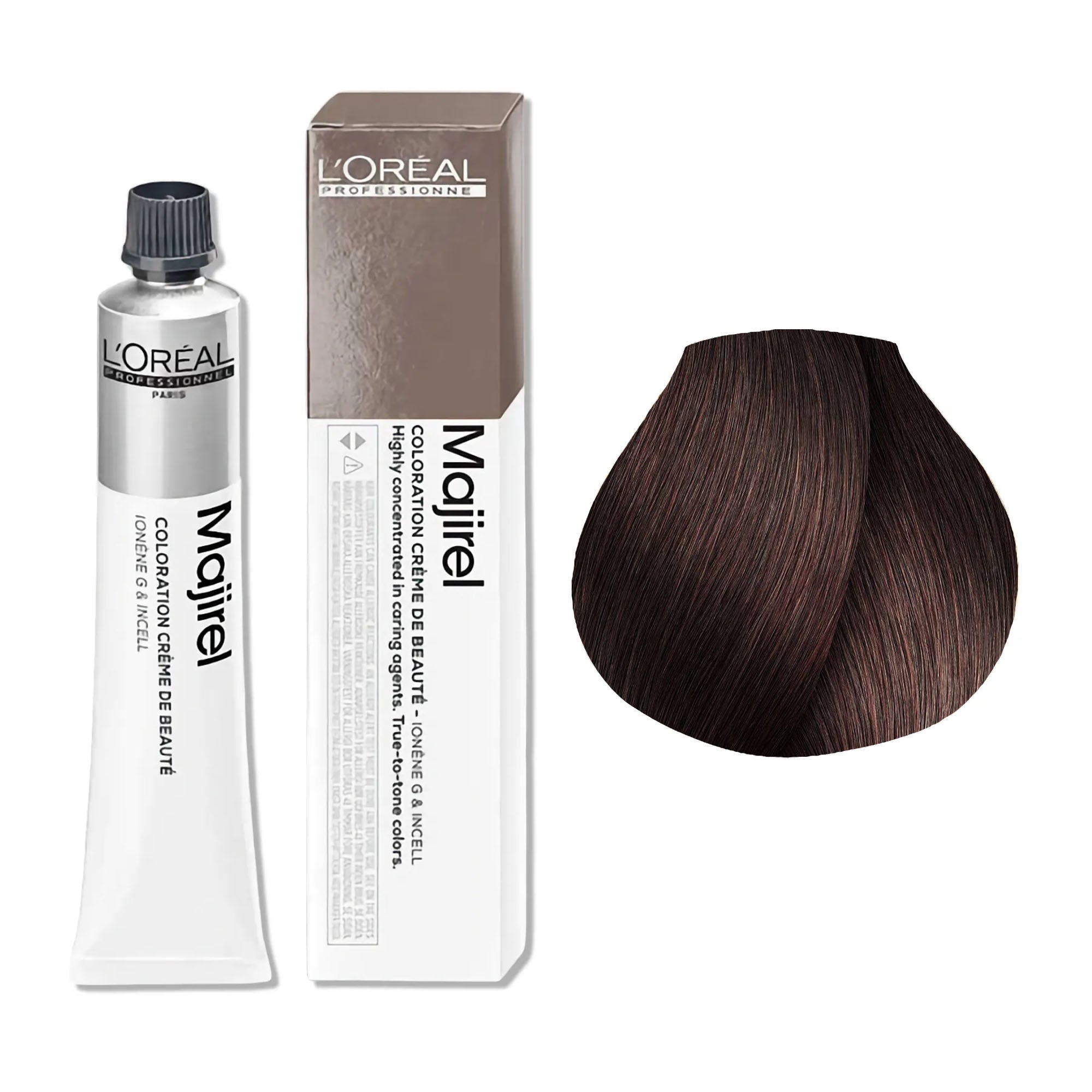 Loreal Professionnel - Majirel Permanent Hair Colour 6.52 Dark Mahogany Iridescent Blonde 50ml