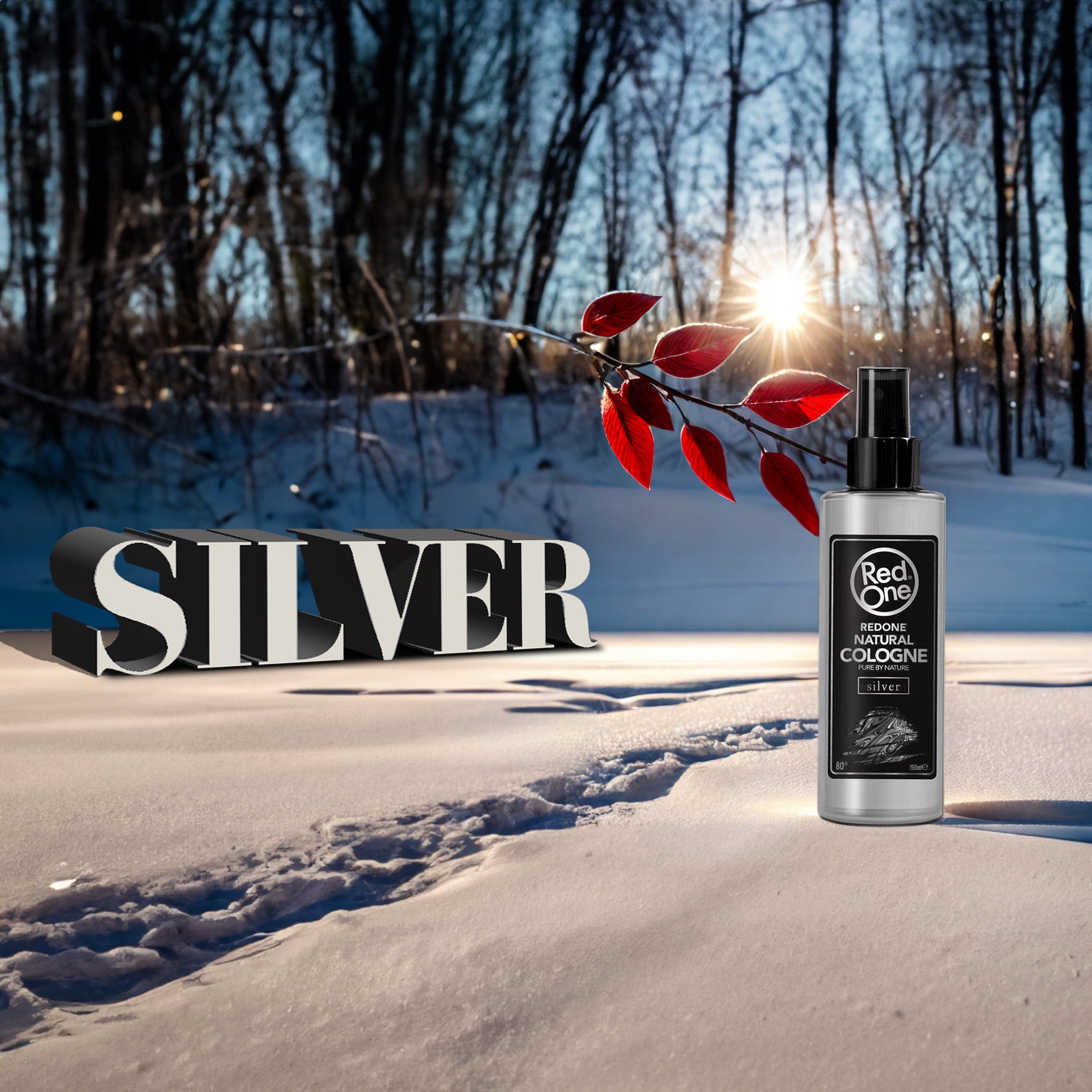 Redone - Natural Cologne Spray Silver 150ml