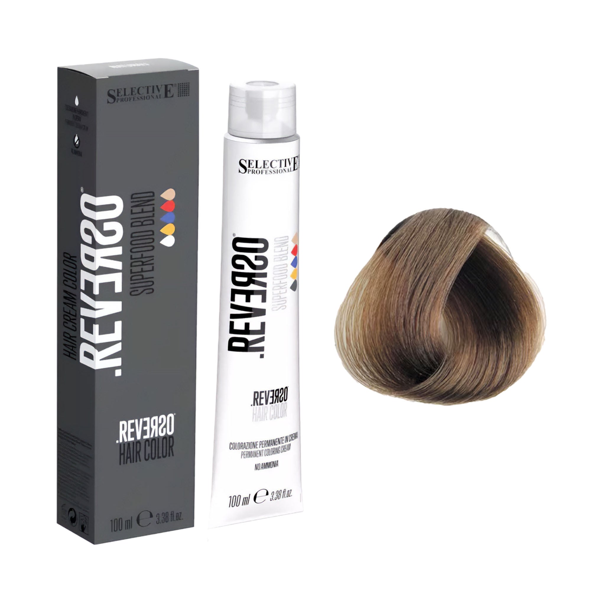 Selective Professional - Reverso Hair Cream Colour Natural Series 100ml