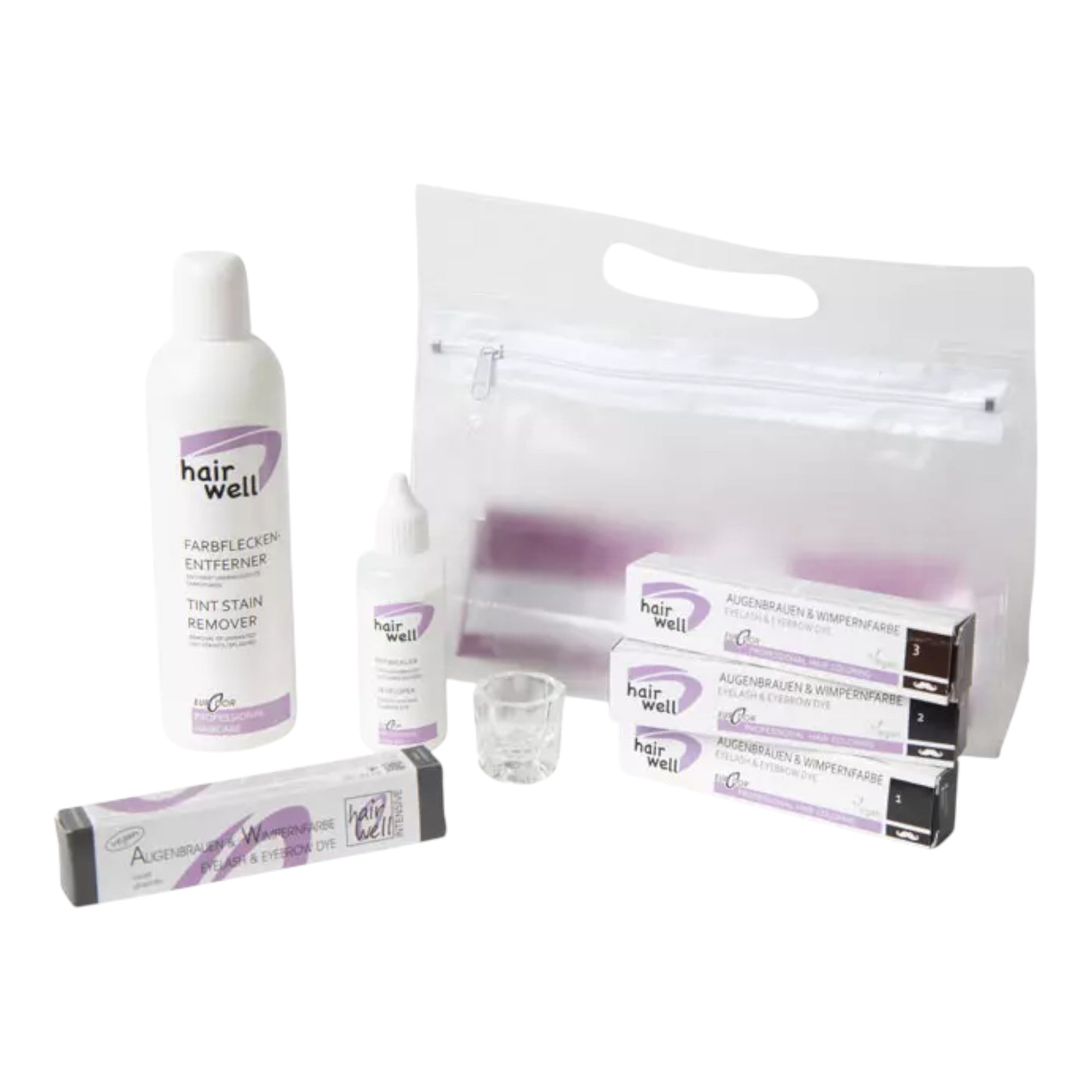 Hairwell - Eyelash & Eyebrow Tint Starter Kit