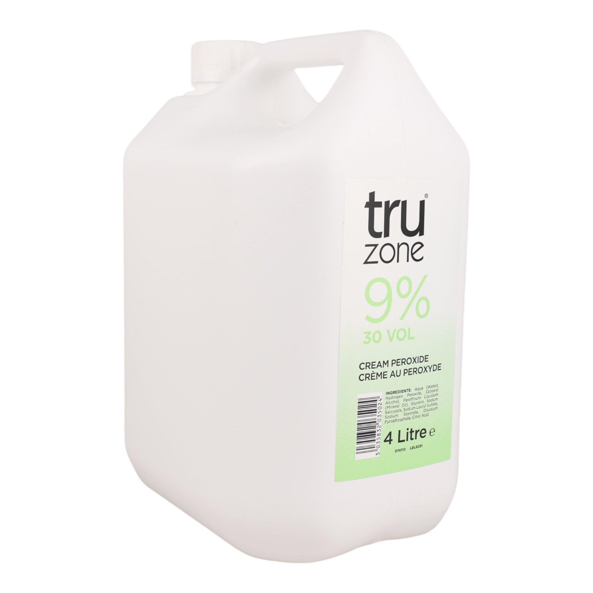 Truzone - Cream Peroxide 9% 30vol 4000ml