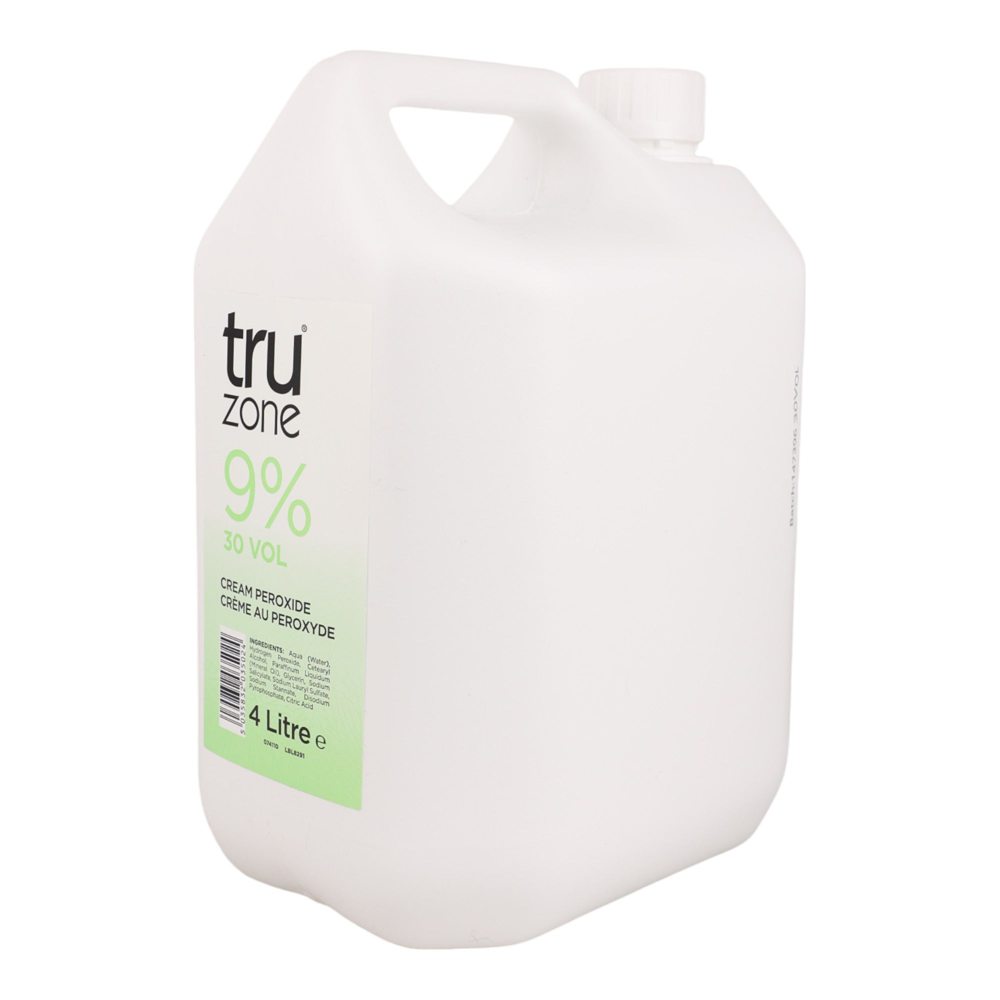 Truzone - Cream Peroxide 9% 30vol 4000ml