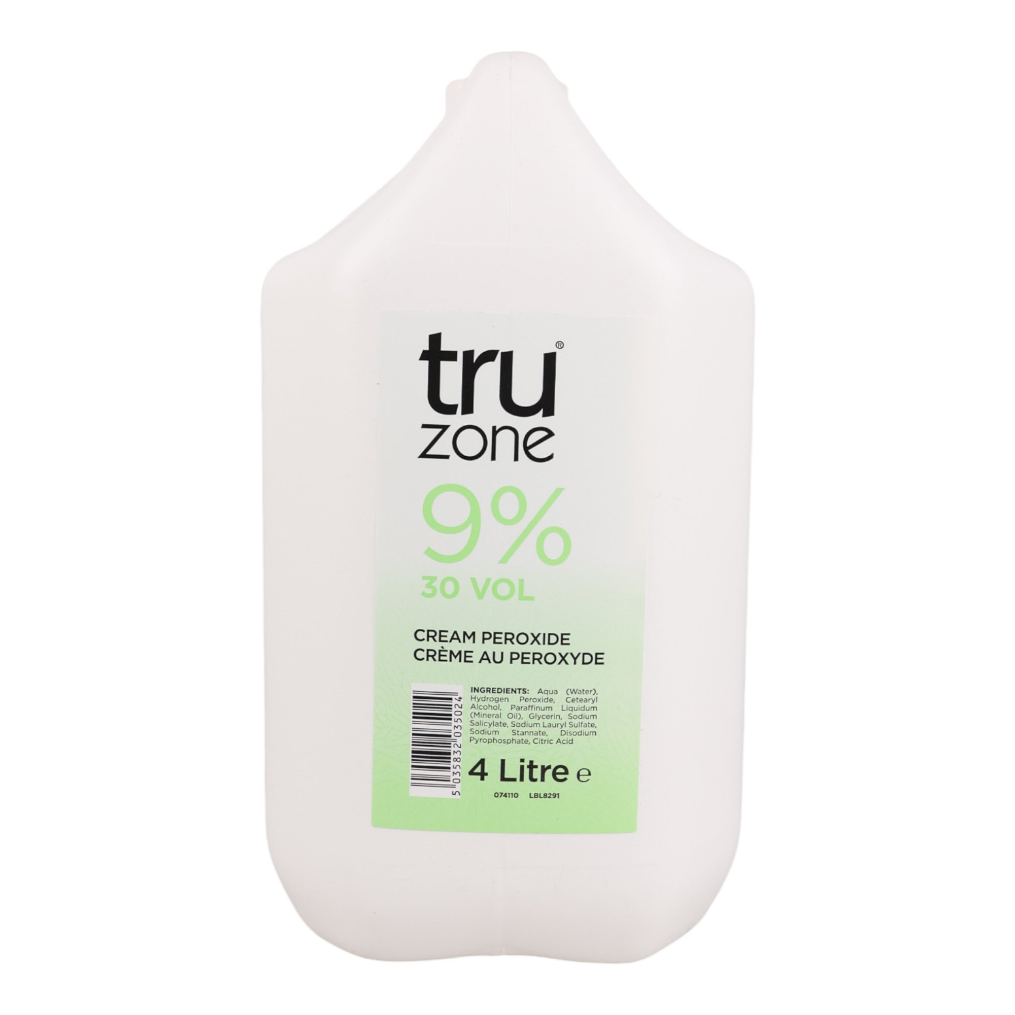 Truzone - Cream Peroxide 9% 30vol 4000ml