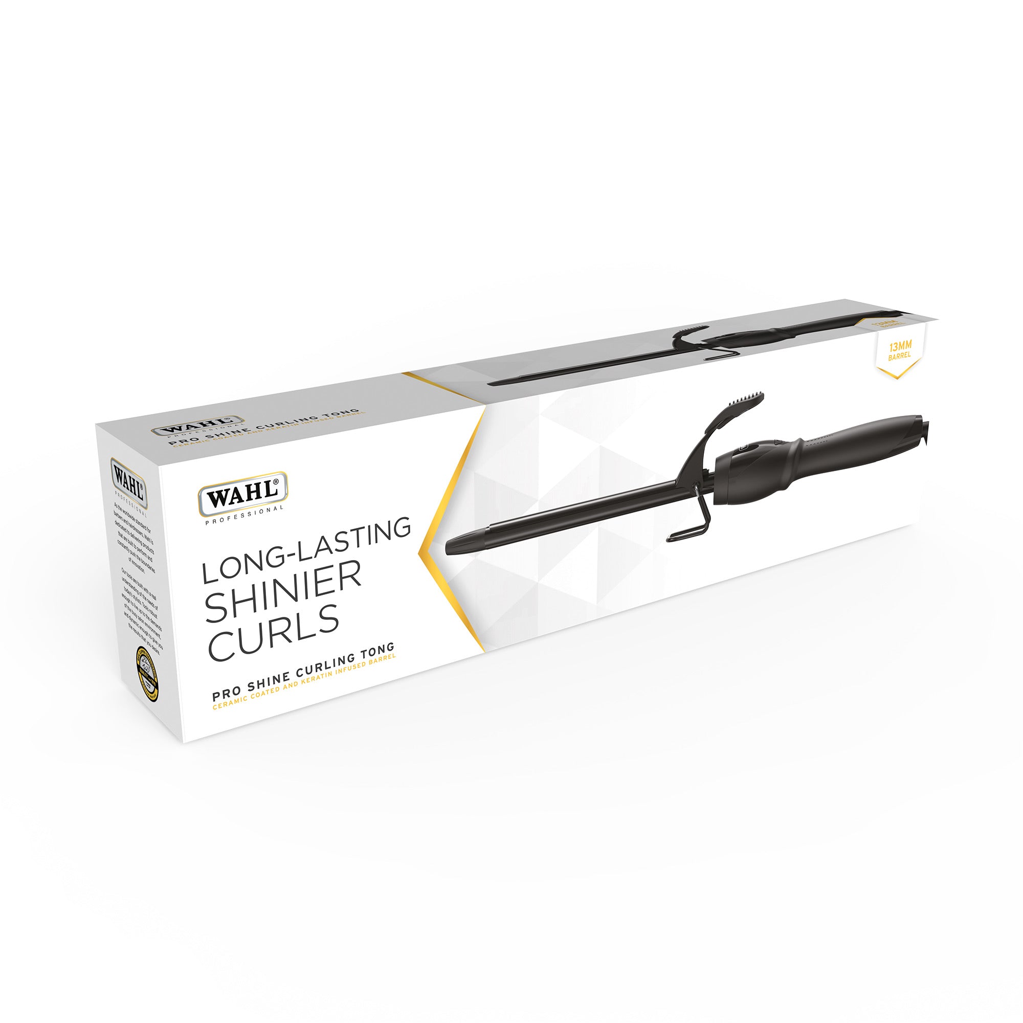 Wahl - Pro Shine Curling Tong Spiral Curls 13mm