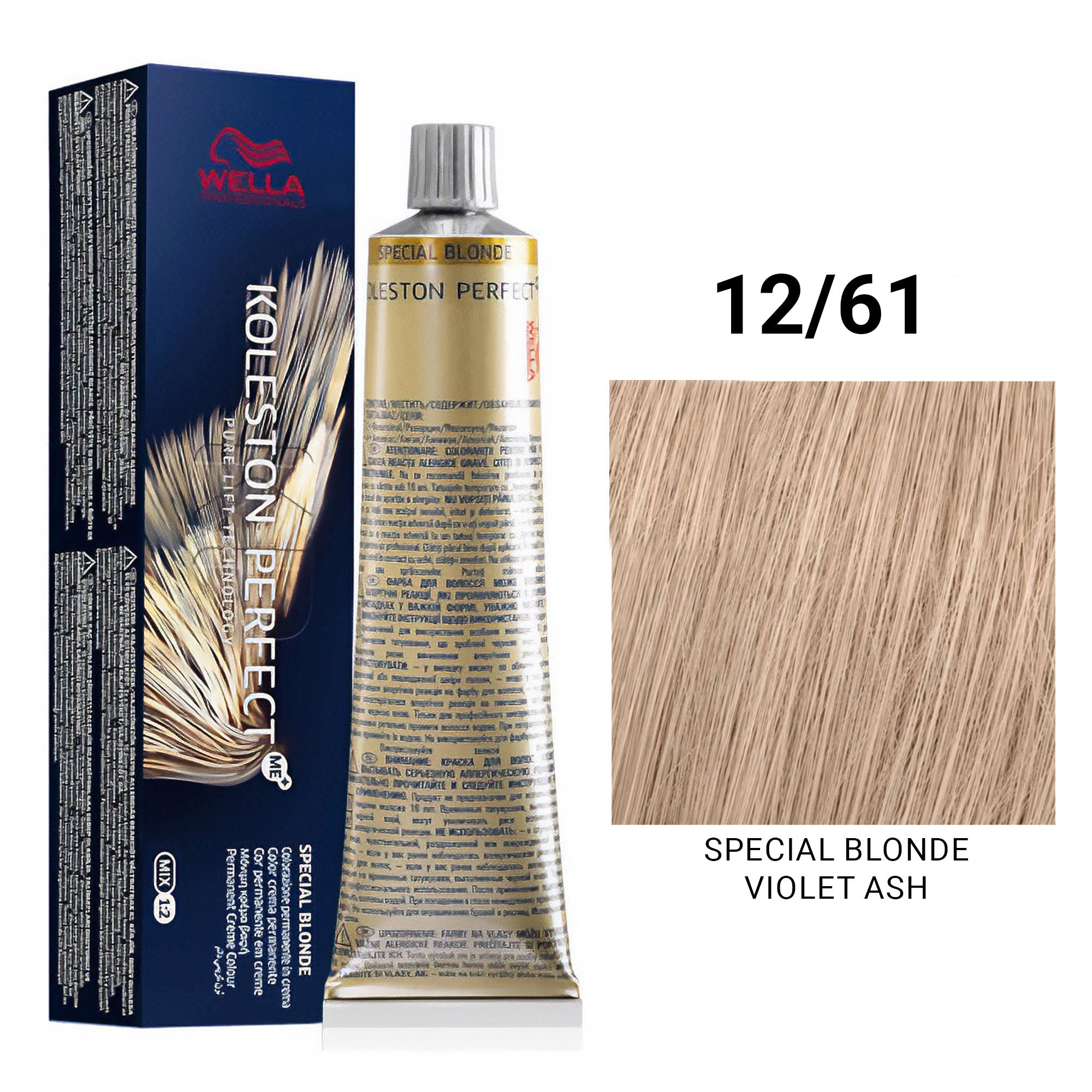 Wella Professionals - Koleston Perfect Me+ 12/61 Special Blonde Violet Ash 60ml