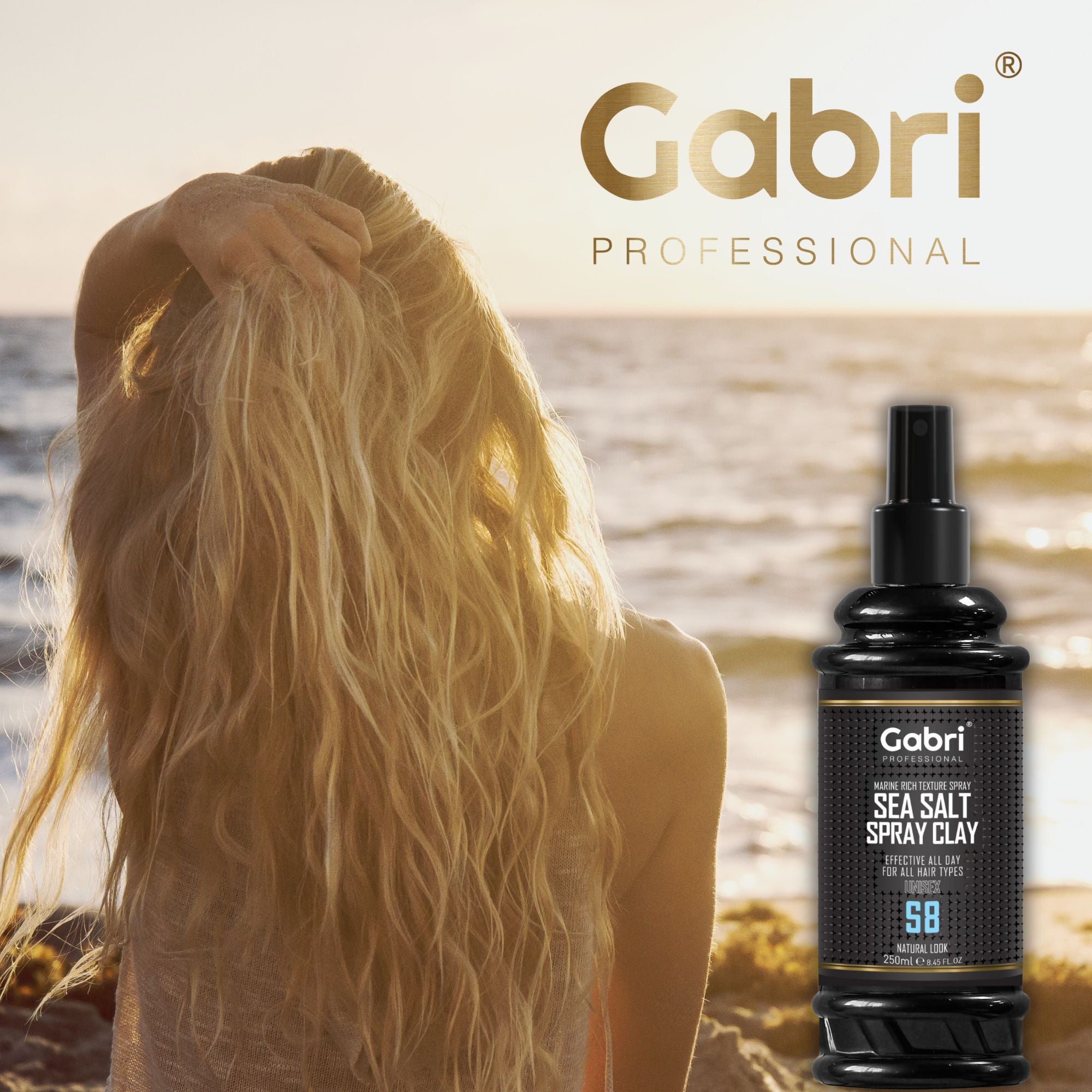 Gabri Professional - Sea Salt Spray Clay S8 Natural Look 250ml