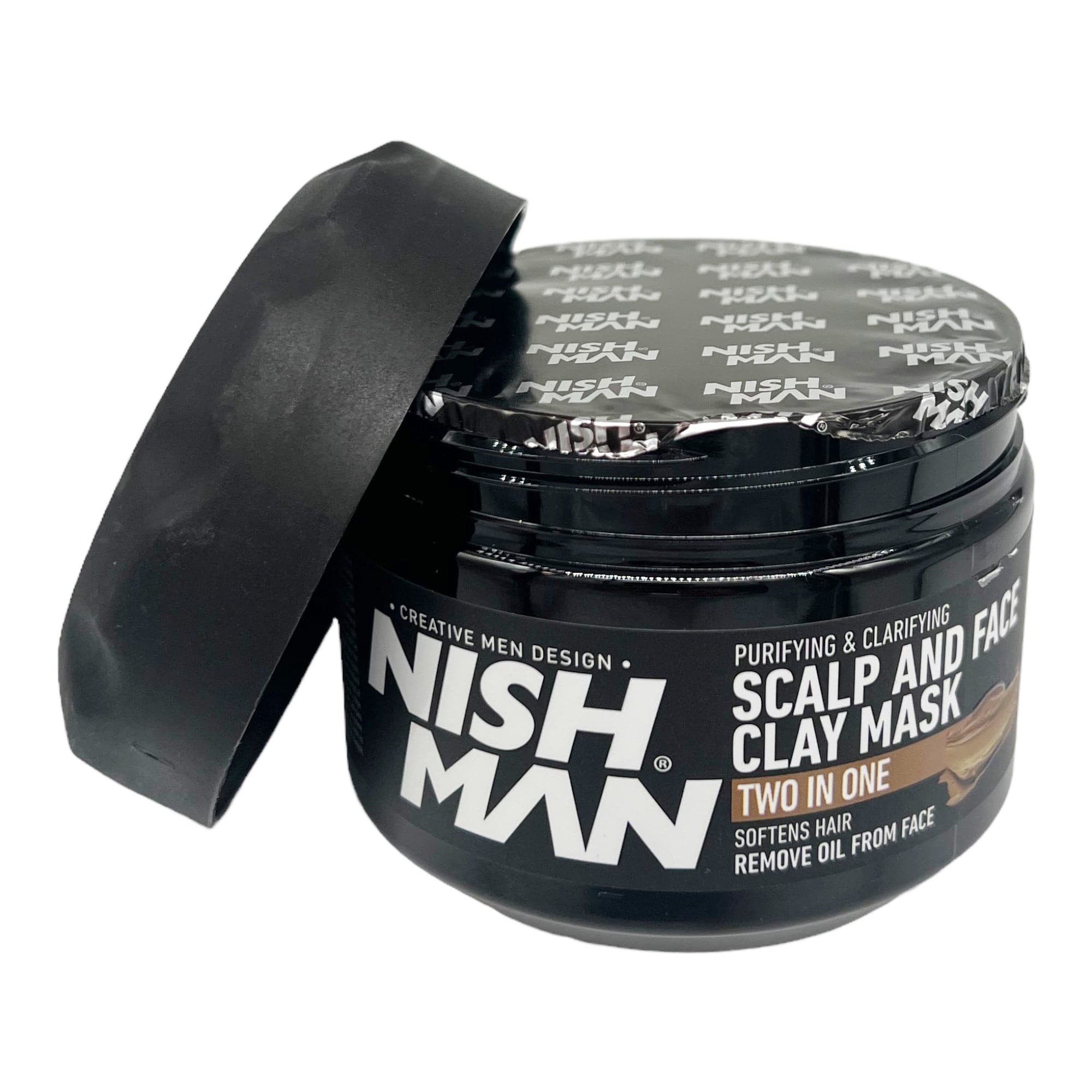Nishman - Scalp and Face Clay 2in1 Mask 450g