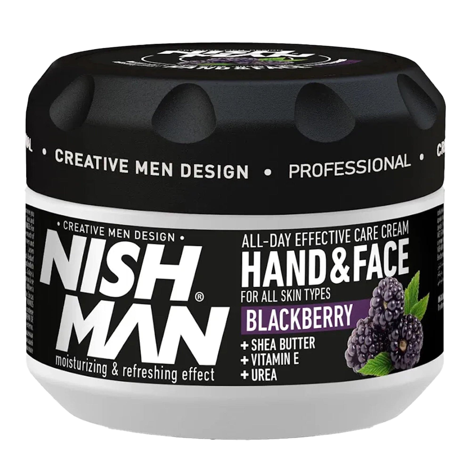 Nishman - Hand & Face Care Cream Blackberry 300ml