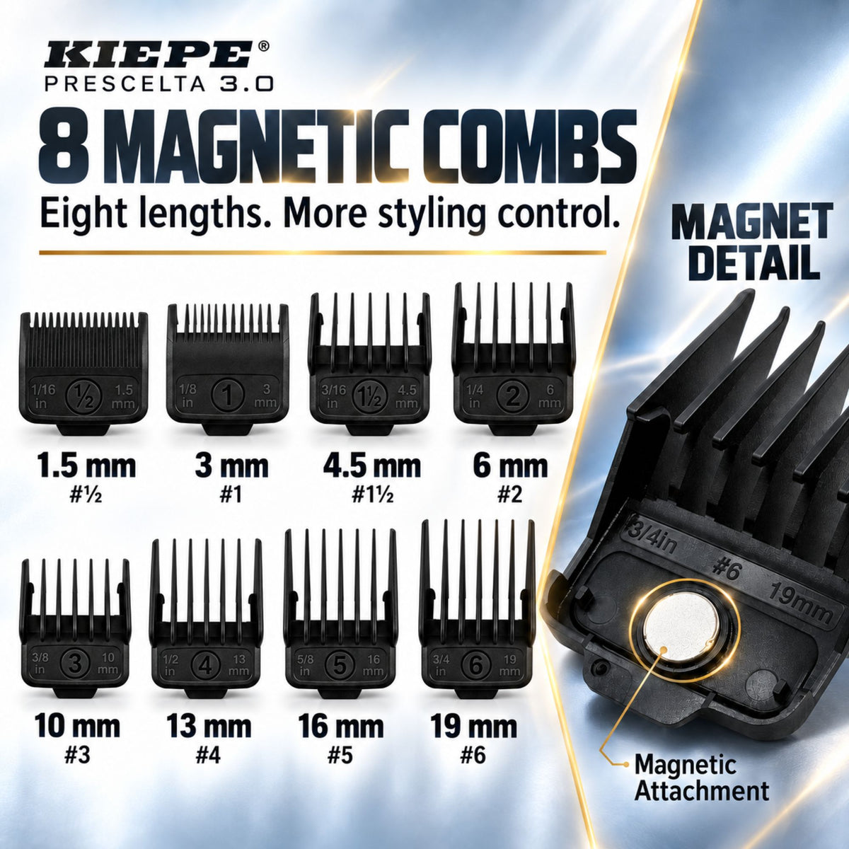 Kiepe - Prescelta 3.0 Hair Clipper Cordless 6346